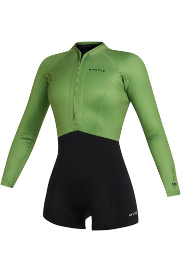 Mystic-Lunar Longarm Shorty 2/2 Frontzip Women 2024 Wetsuit