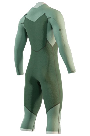 Mystic-Motion Longarm Shortleg 4/3 Frontzip Combinaison Néoprène