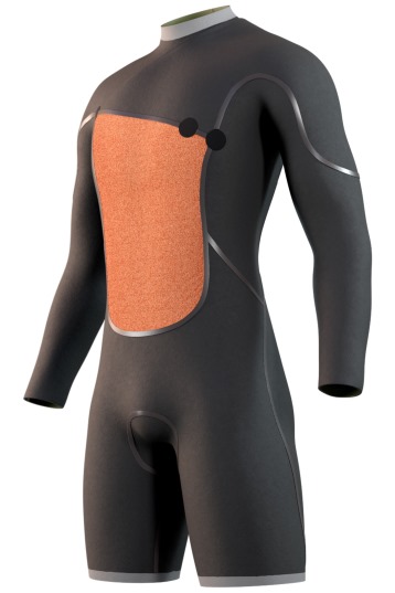 Mystic-The One 3/2 Longarm Shorty Zipfree 2025 Combinaison Néoprène