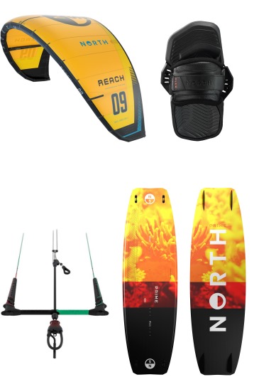 North-Reach 2025 + Prime 2024 Kitesurf Set