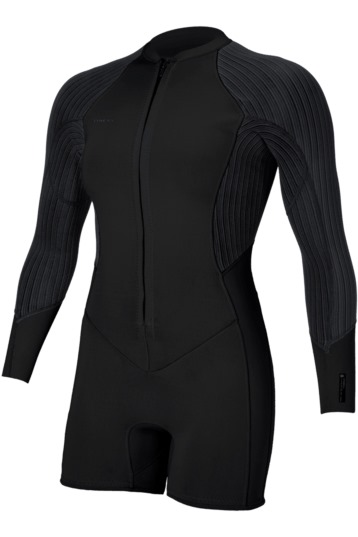 ONeill-Hyperfreak 2mm Front Zip L/S Combinaison Femme