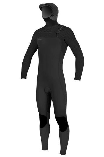 ONeill-Hyperfreak 5/4+ Chest Zip à Cagoule Combinaison Néoprène Homme