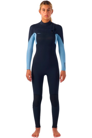 ONeill-Hyperfreak 5/4+ Chest Zip Combinaison Néoprène Femme