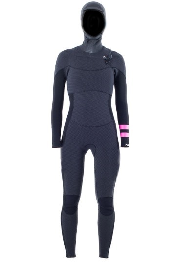 Plus 5/3 Frontzip Hooded Women Wetsuit from Hurley! ▷ Kitemana.com