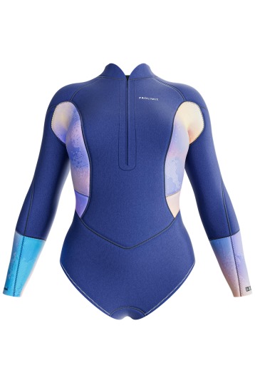Prolimit-Fire Sunset 2/2 Longarm Shorty Frontzip 2025 Combinaison Néoprène Femmes