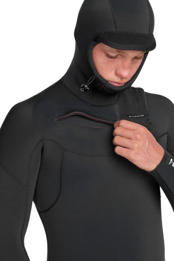 Quiksilver-Everyday Sessions 5/4/3 Frontzip à Cagoule 2026 Combinaison Néoprène Homme