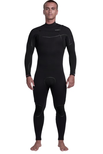 Quiksilver-Marathon Sessions 4/3 Frontzip Combinaison Néoprène