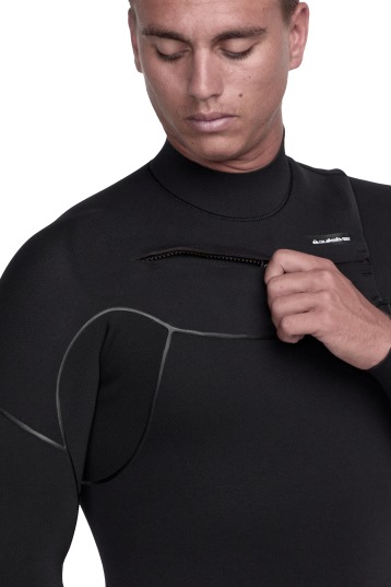 Quiksilver-Marathon Sessions 4/3 Frontzip Combinaison Néoprène