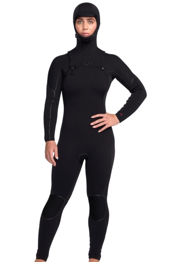 Roxy-Elite Xtra Warm 5/4 Hooded Frontzip Femme 2025 Combinaison Néoprène
