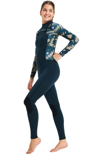 Roxy-Swell Natural 4/3 Frontzip Femme 2025 Combinaison Néoprène