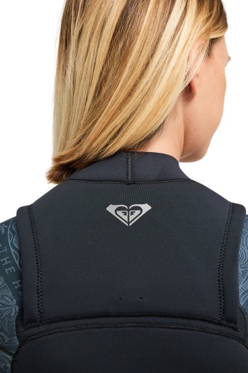 Roxy-Swell Natural 5/4 Frontzip 2026 Combinaison Néoprène Femme