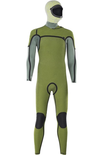 Seek Amp 6/5 Frontzip Hooded 2027 Wetsuit from ION! ▷ Kitemana.com