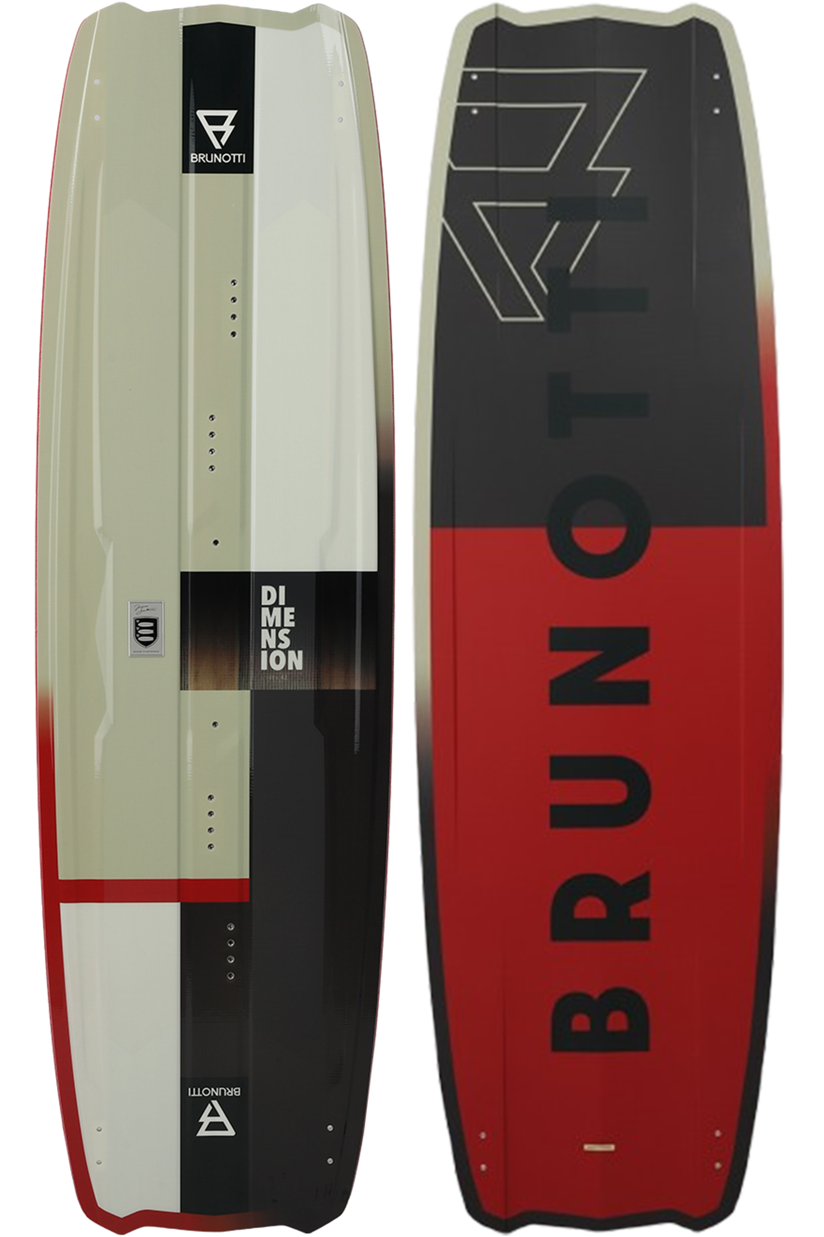 Brunotti-Dimension Black 2026 Kiteboard