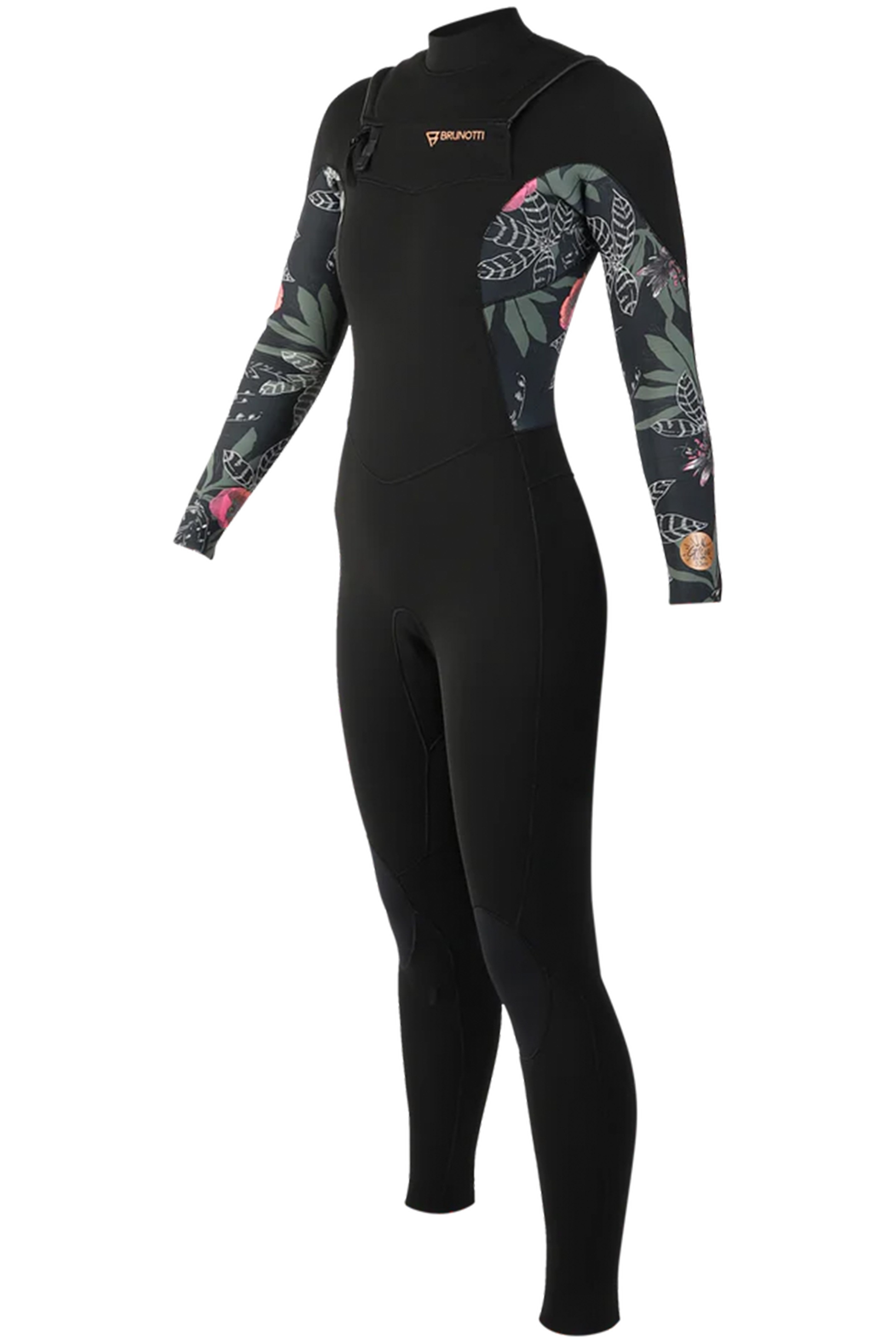 Brunotti-Glow 5/3 Double Frontzip Femme Combinaison néoprène