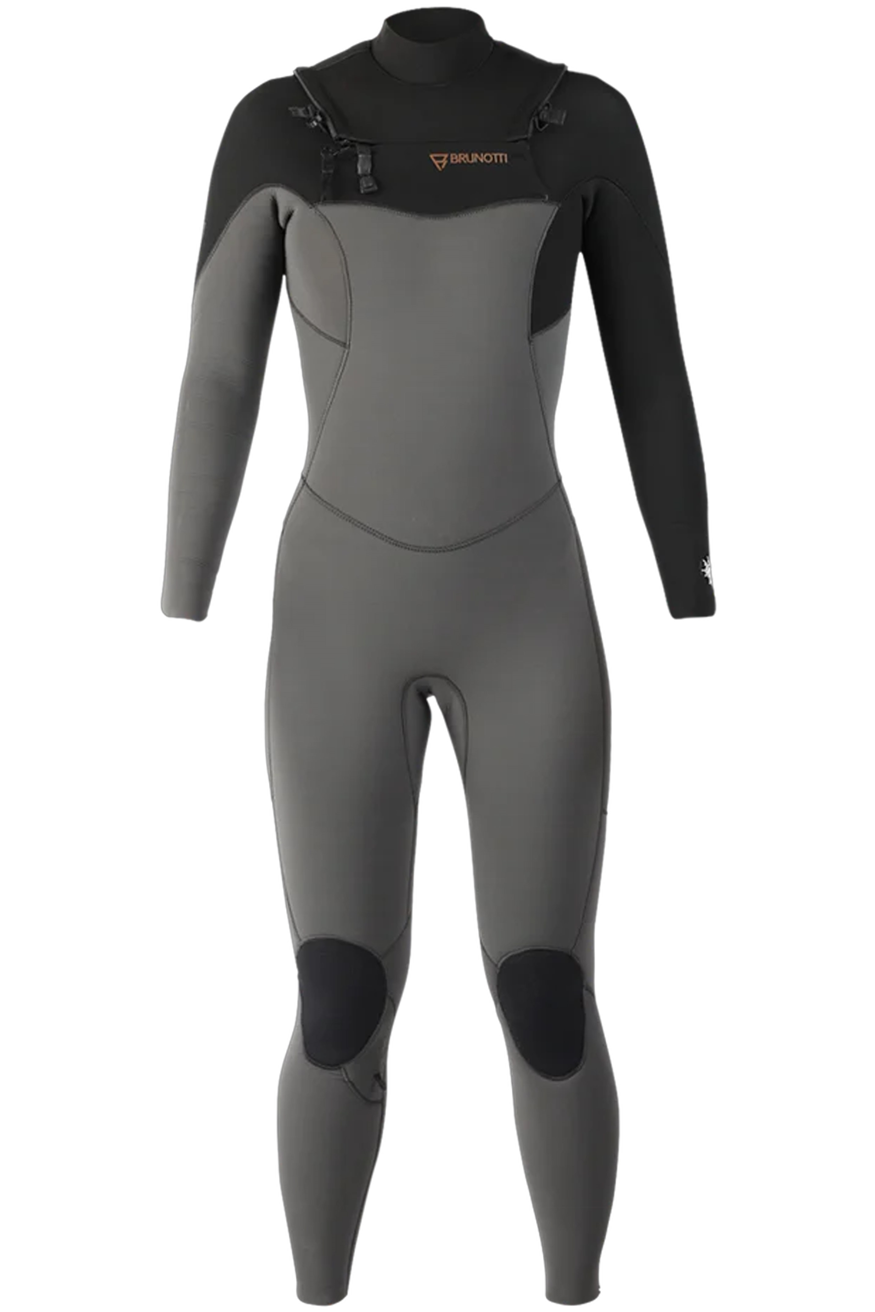 Brunotti-Glow 5/4 Double Frontzip Combinaison Néoprène Femme