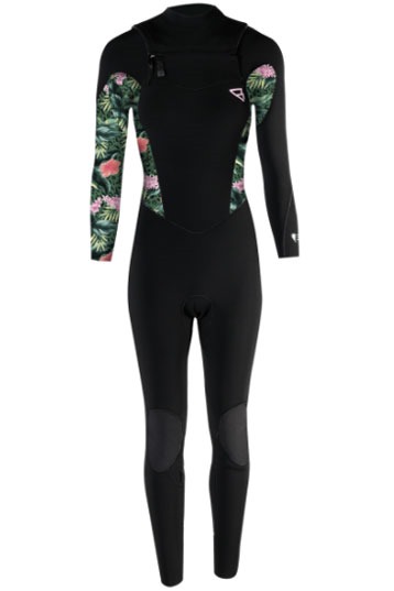 Brunotti-Glow 5/4 Frontzip Femme 2022 Combinaison Néoprène Femme