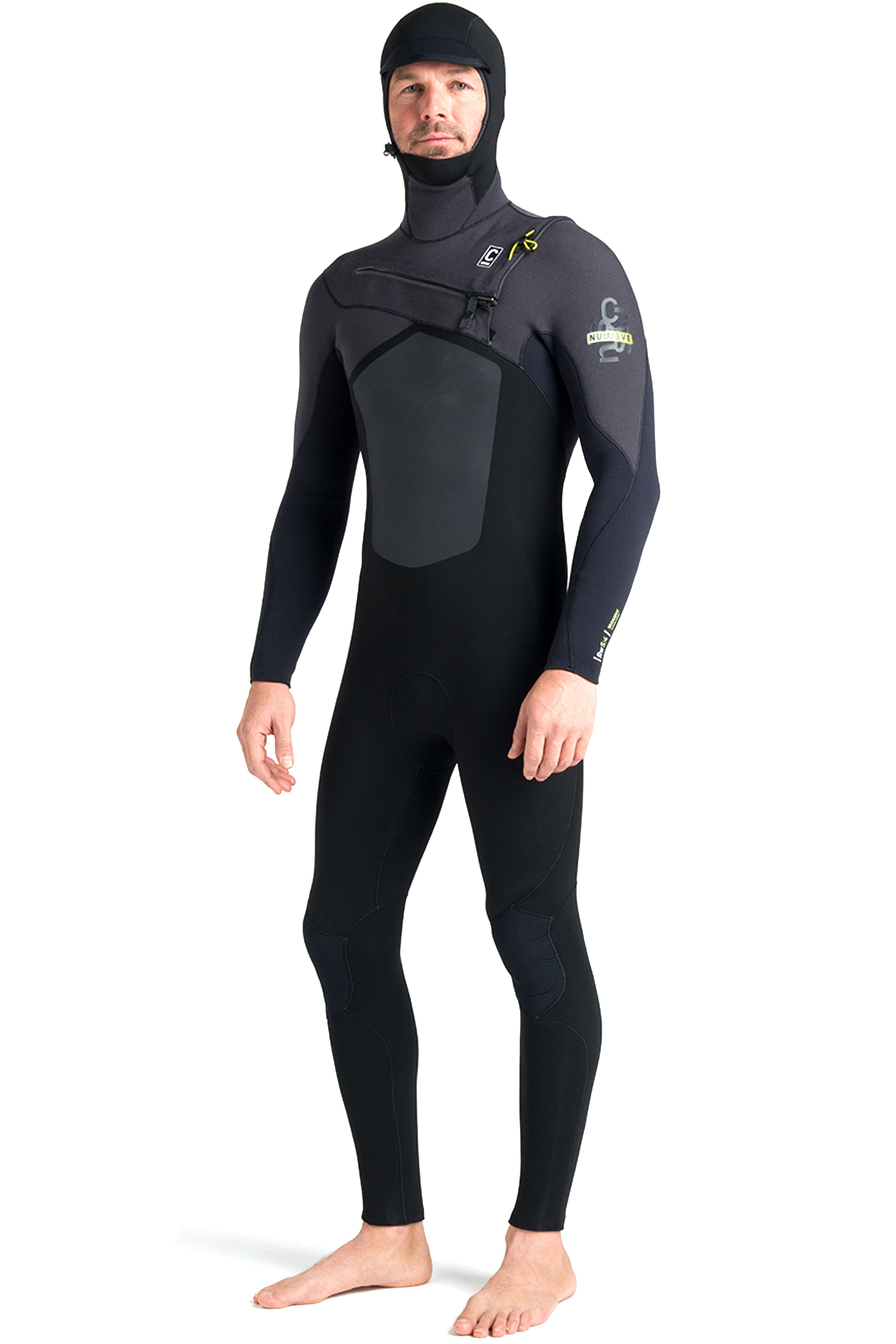 C-Skins-NuWave ReWired 5/4 Frontzip Hooded Wetsuit