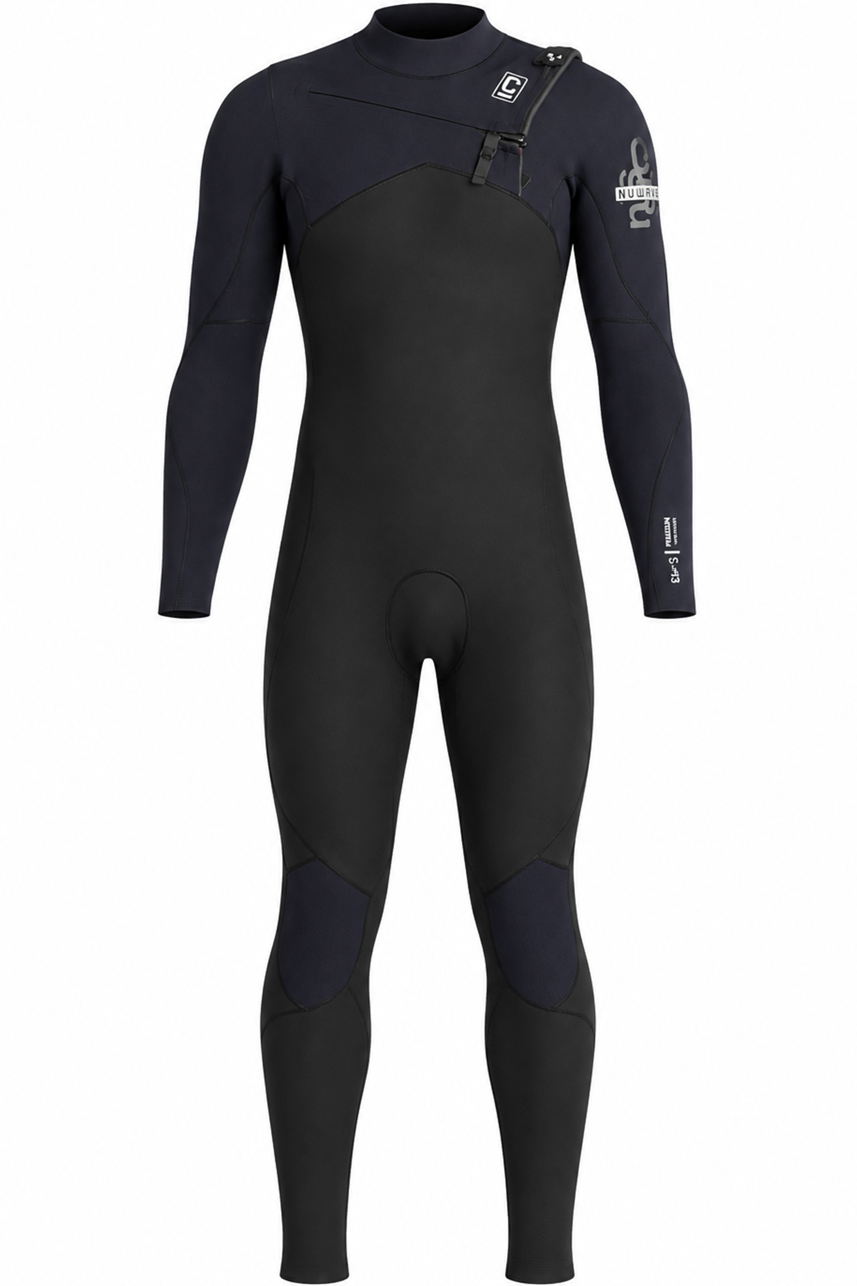 C-Skins-NuWave Session 4/3 Frontzip 2027 Combinaison Néoprène Homme