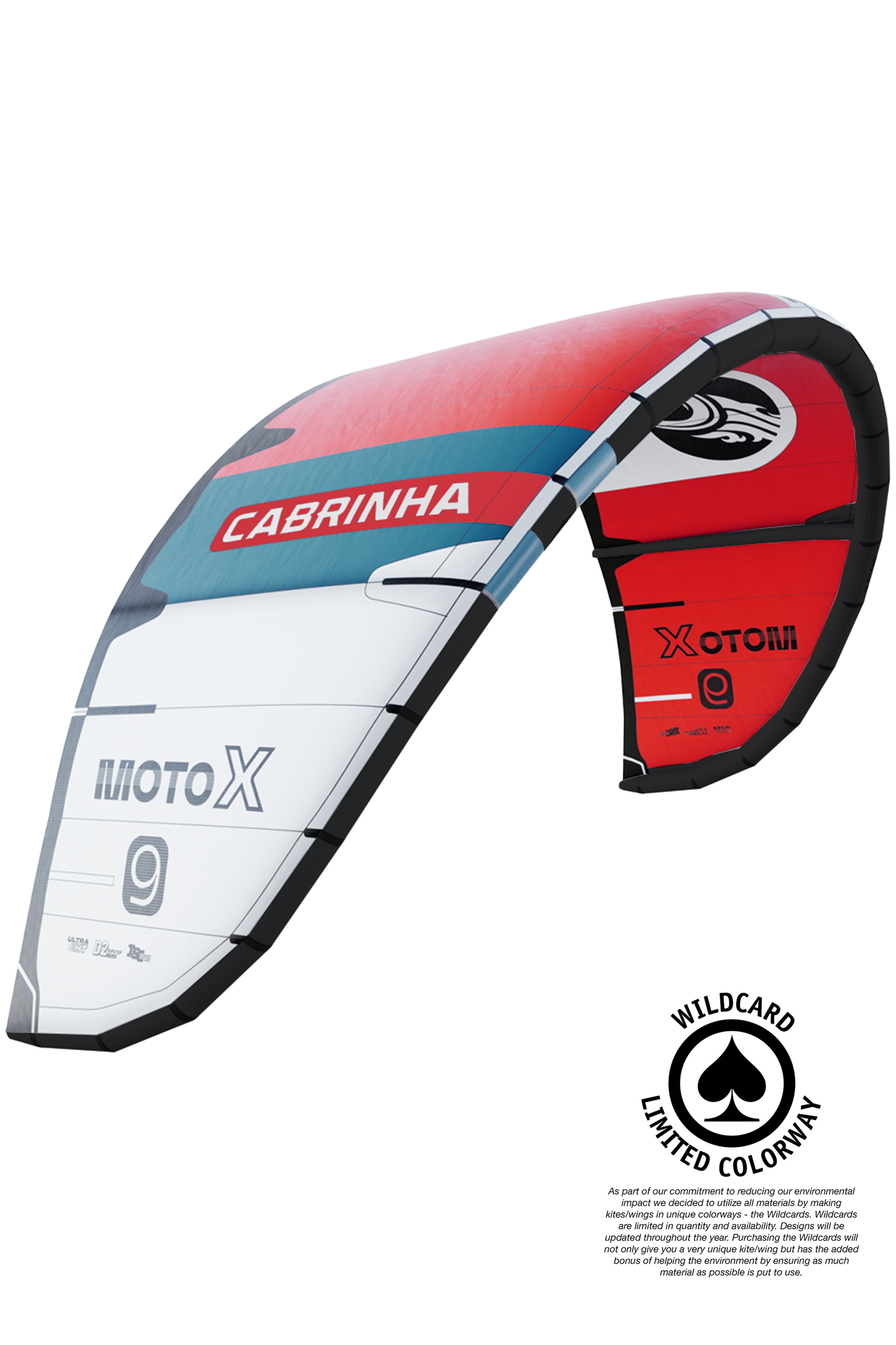 Cabrinha-Moto X Lite 2025 Aile de kite