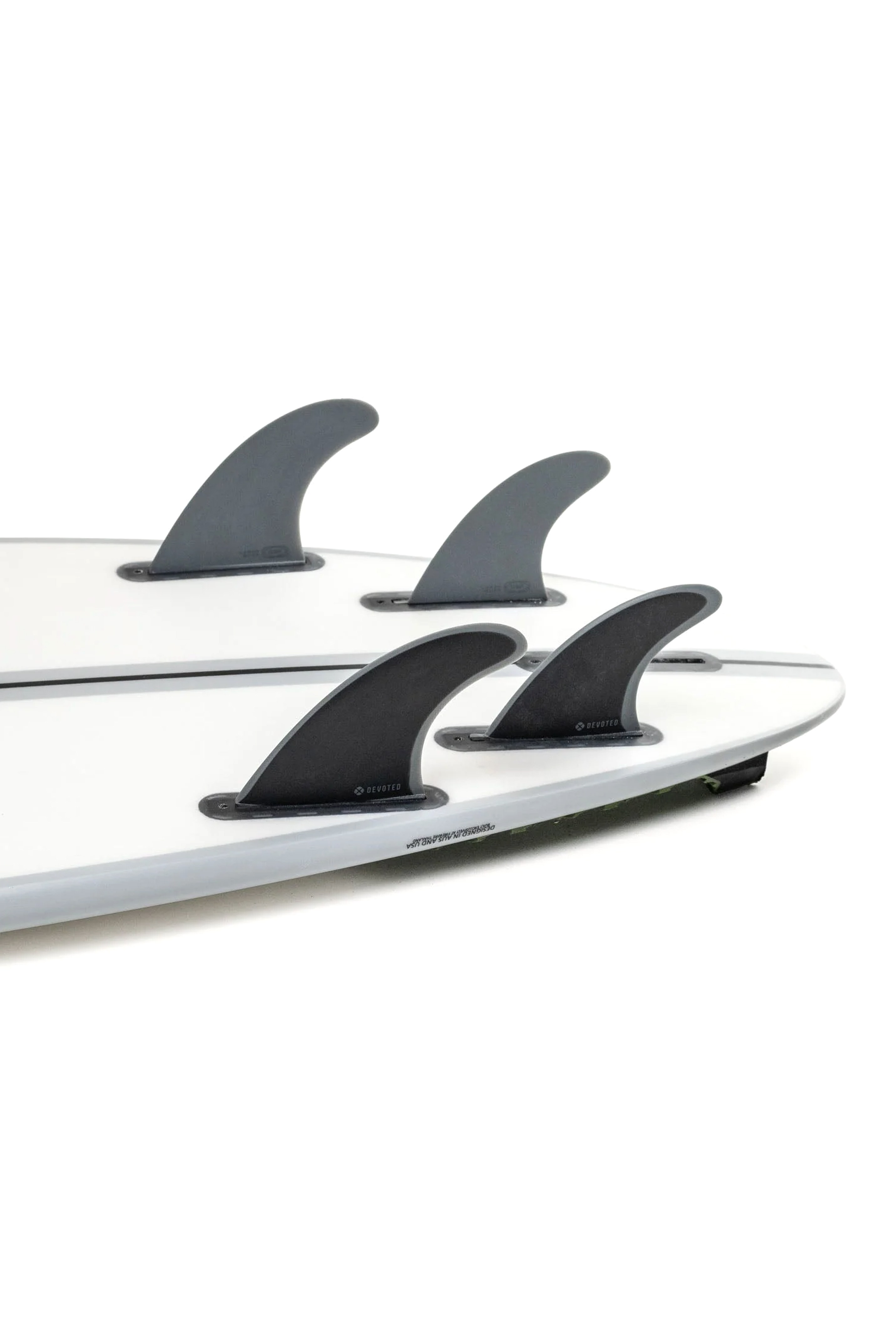 Devoted-CSF Quad Fibreglass Fin Set Single-Tab (Futures)