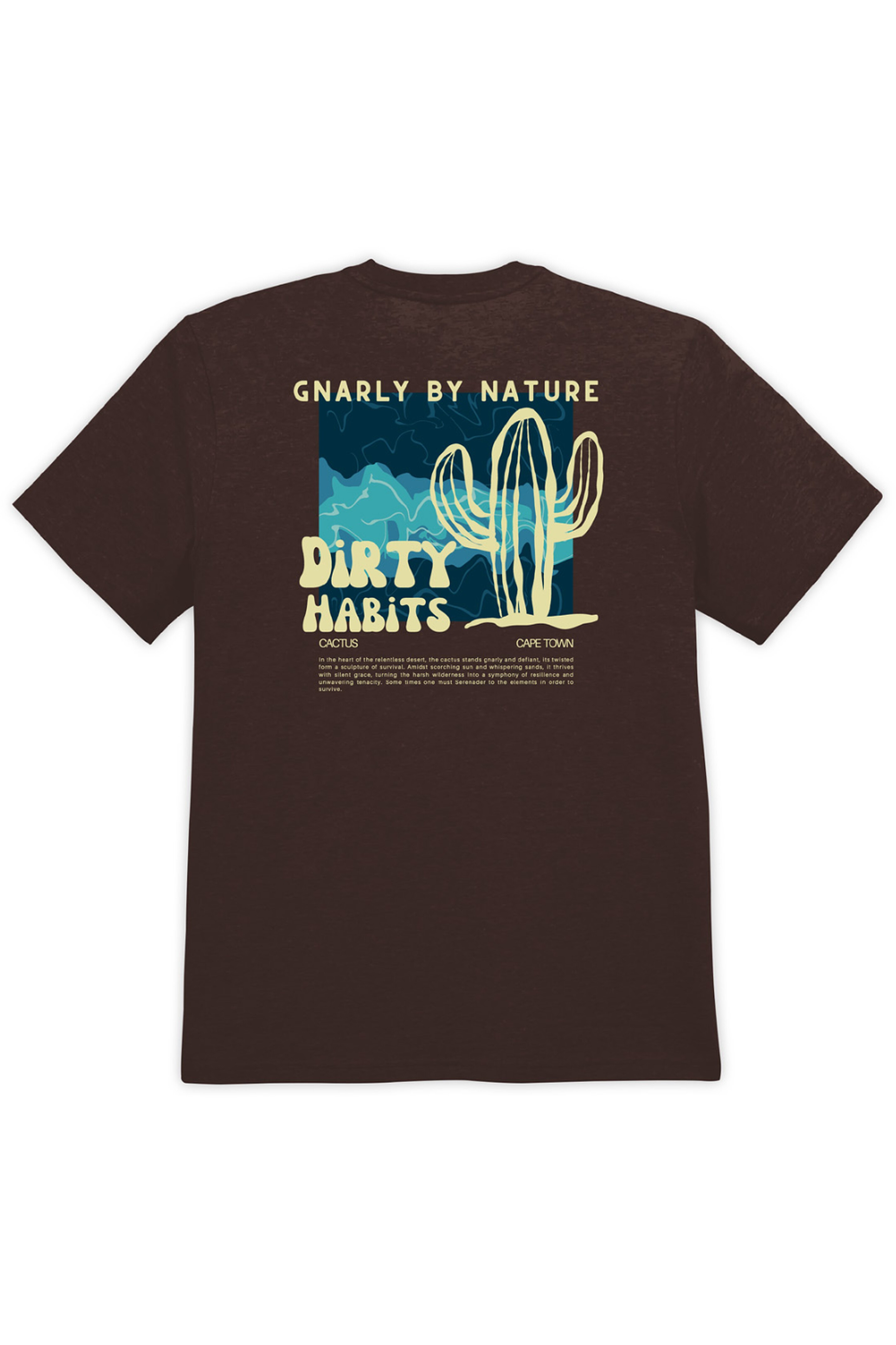 Dirty Habits-Gnarly Chocolate Tee