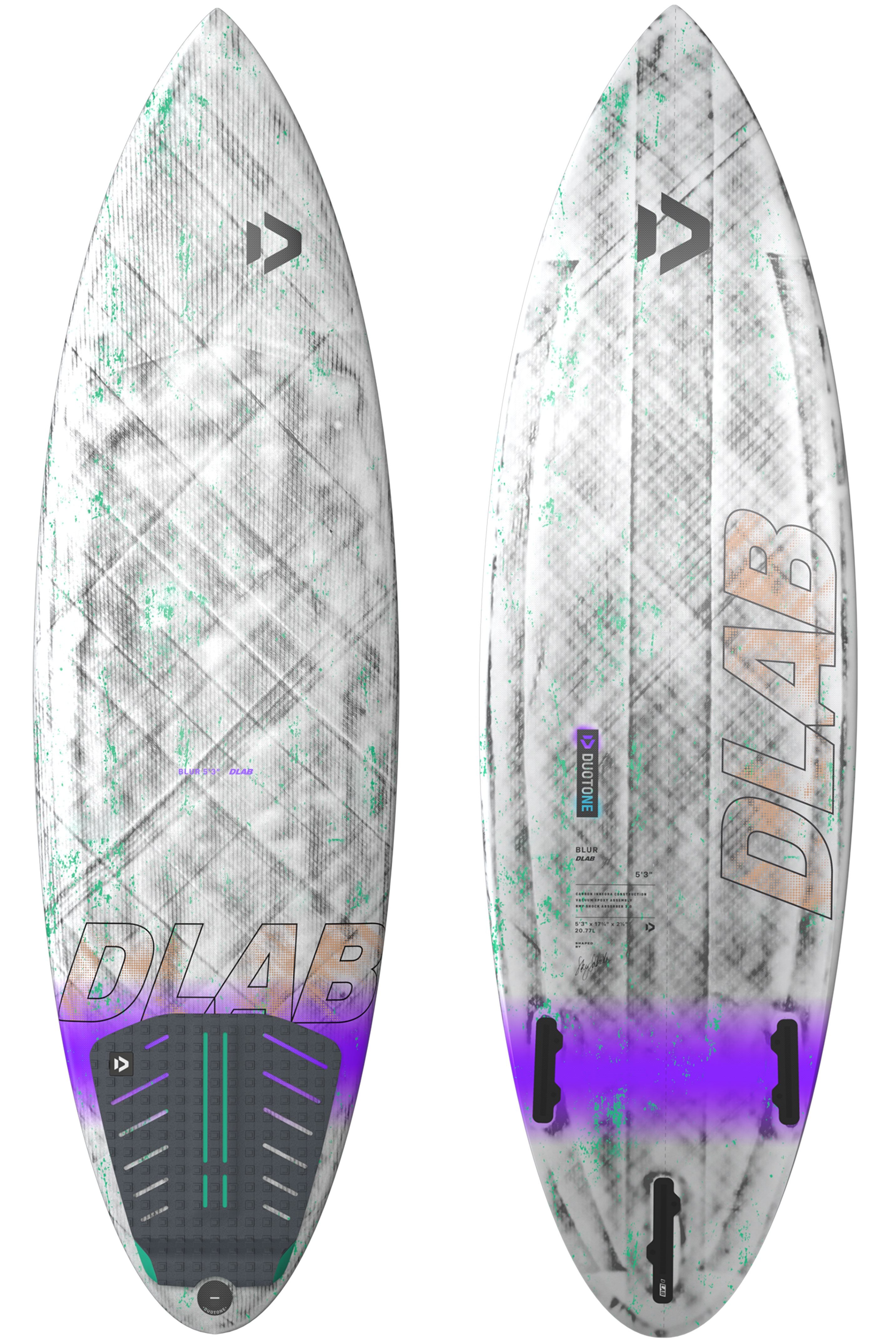 Duotone Kiteboarding-Blur D/LAB 2026 Surfkite Directionnelle