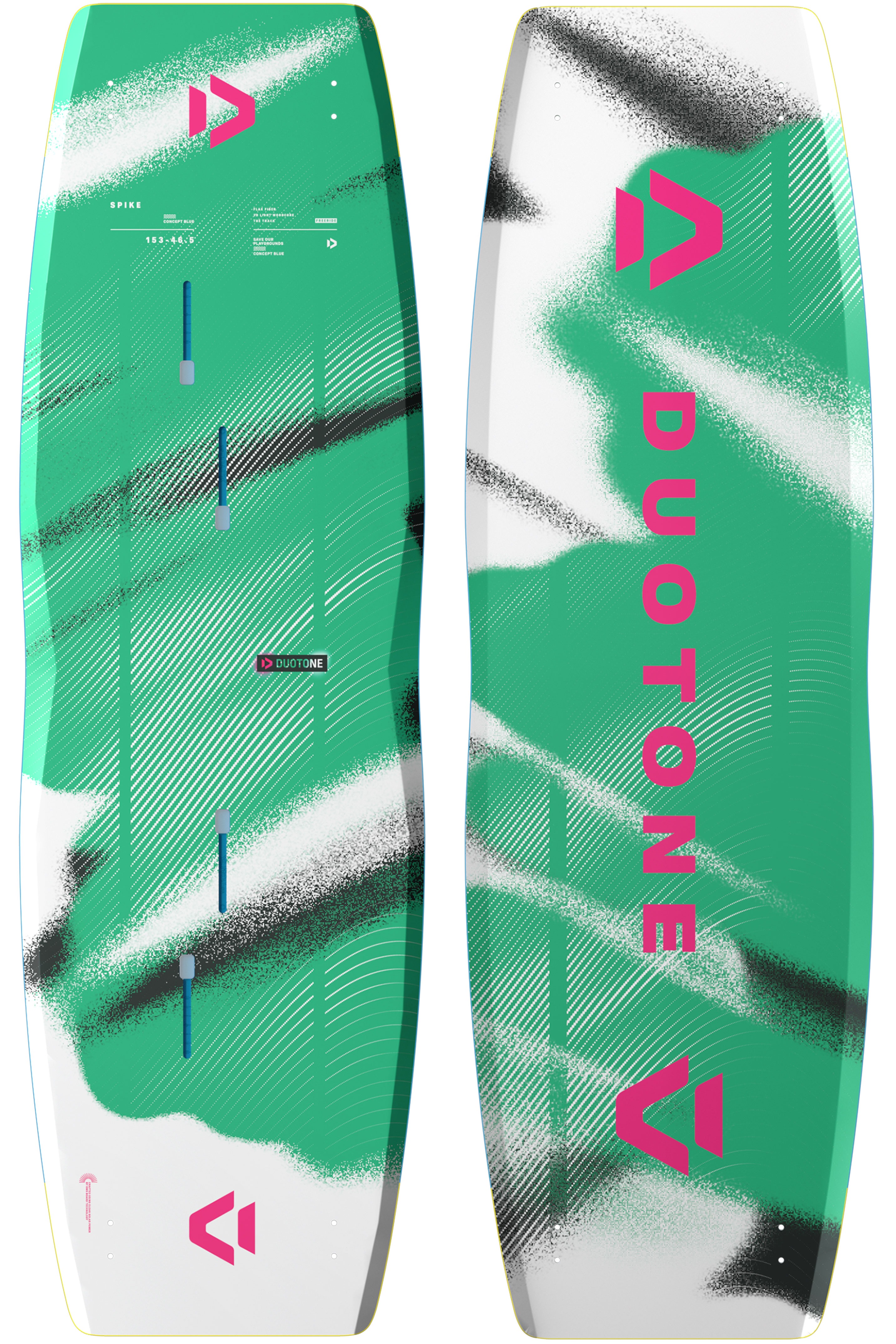 Duotone Kiteboarding-Spike Concept Blue 2026 Planche de Kite