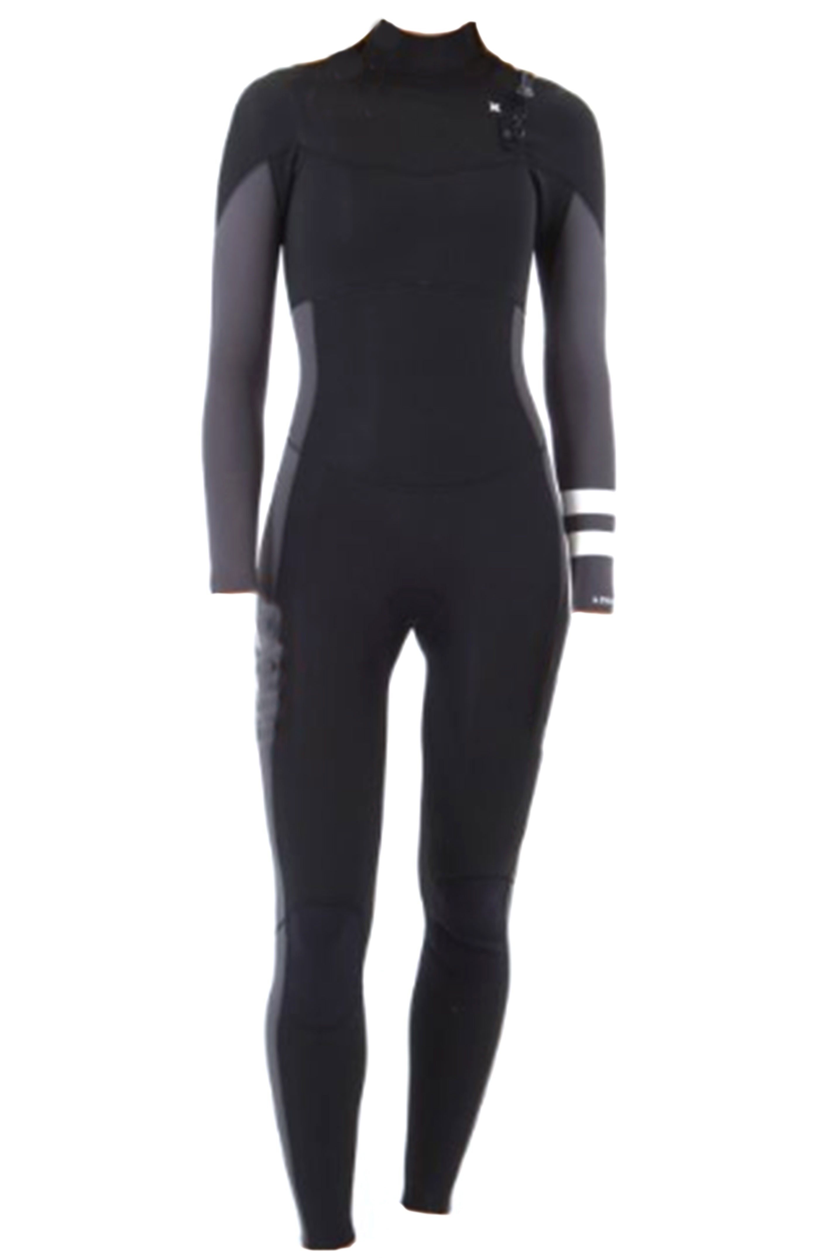 Hurley-ADVANT 4/3 Frontzip Femme Combinaison Néoprène