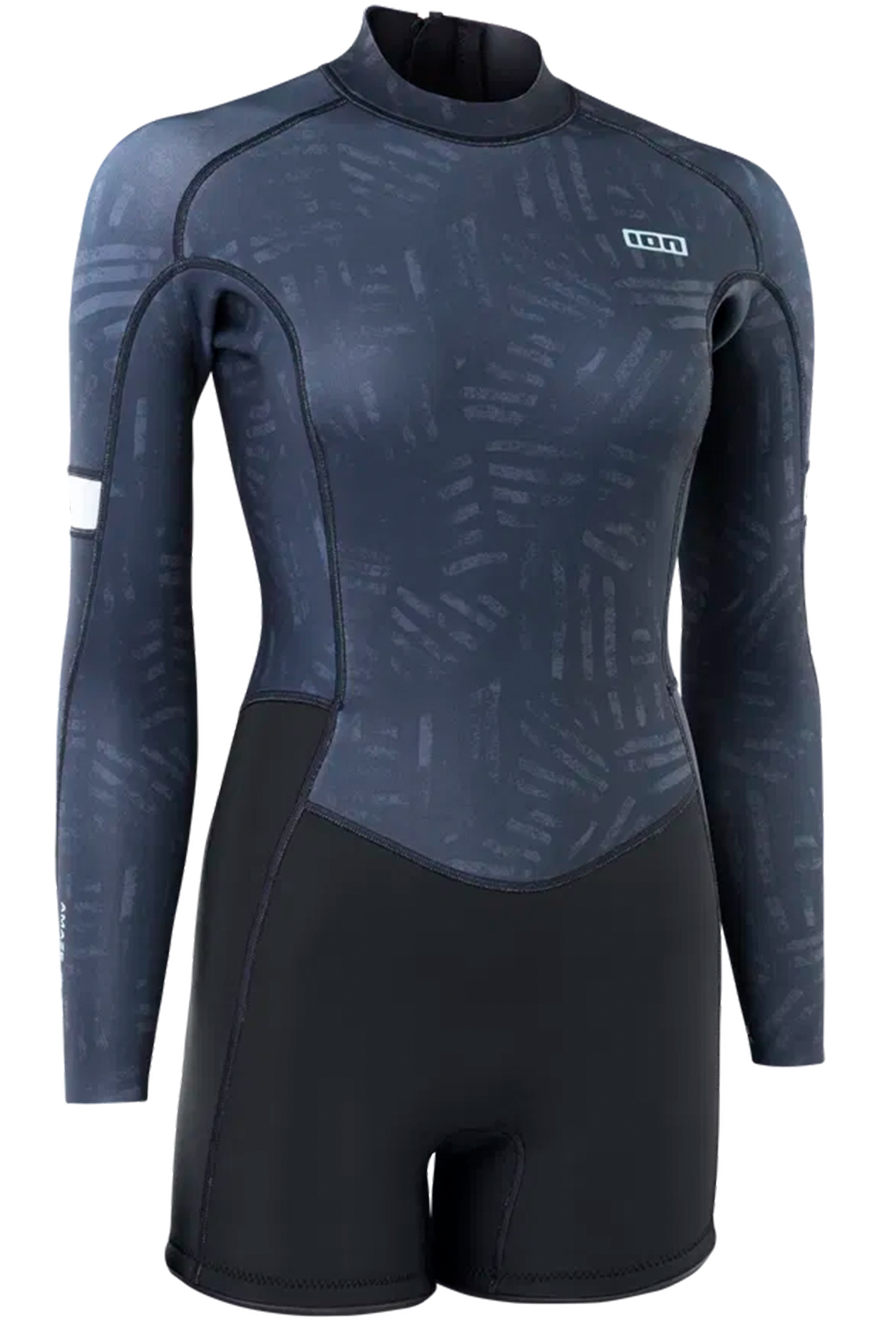 ION-Amaze Shorty 2.0 Manches Longues Backzip 2025 Combinaison Néoprène Femmes