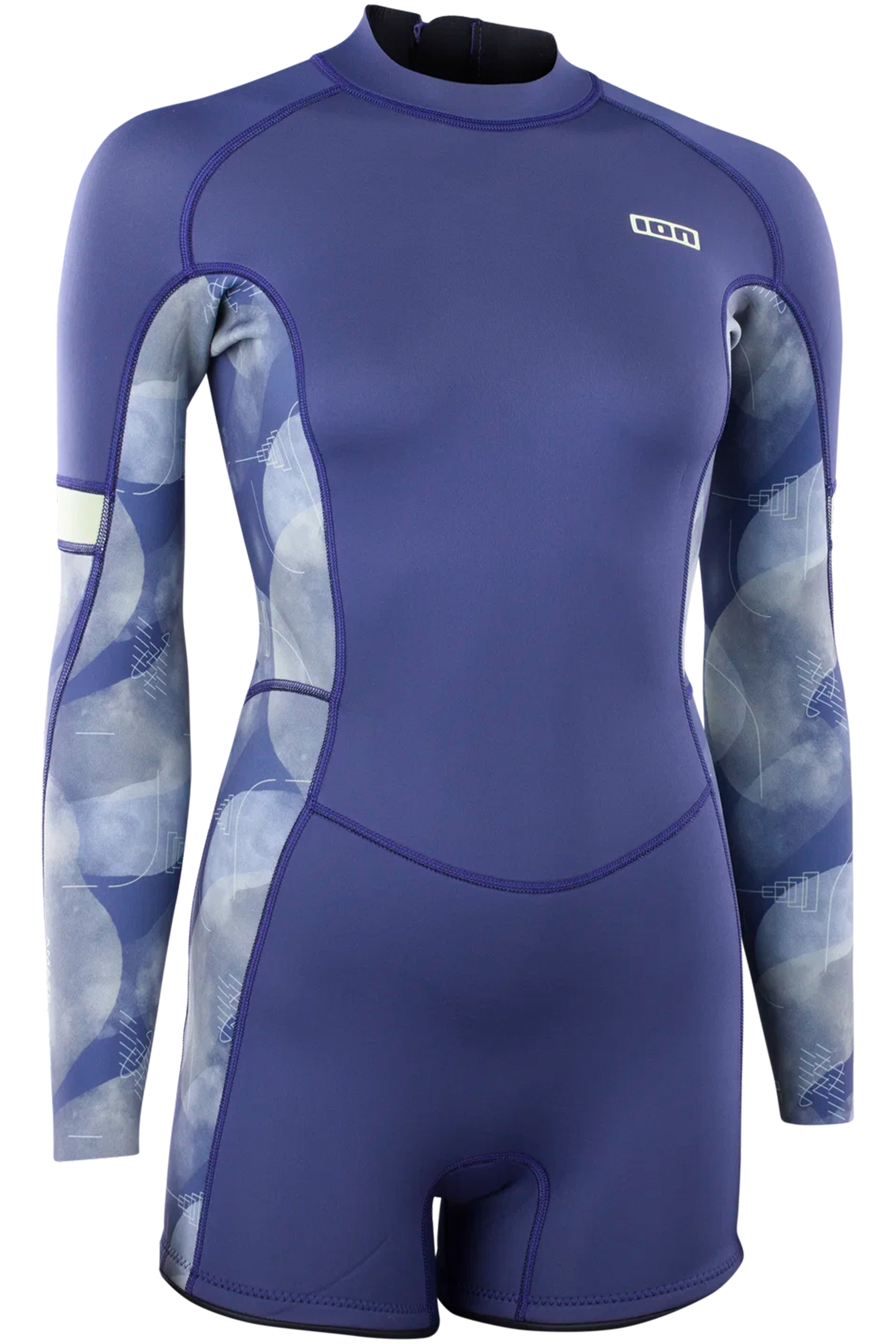 ION-Amaze Shorty 2.0 Manches Longues Backzip 2025 Combinaison Néoprène Femmes