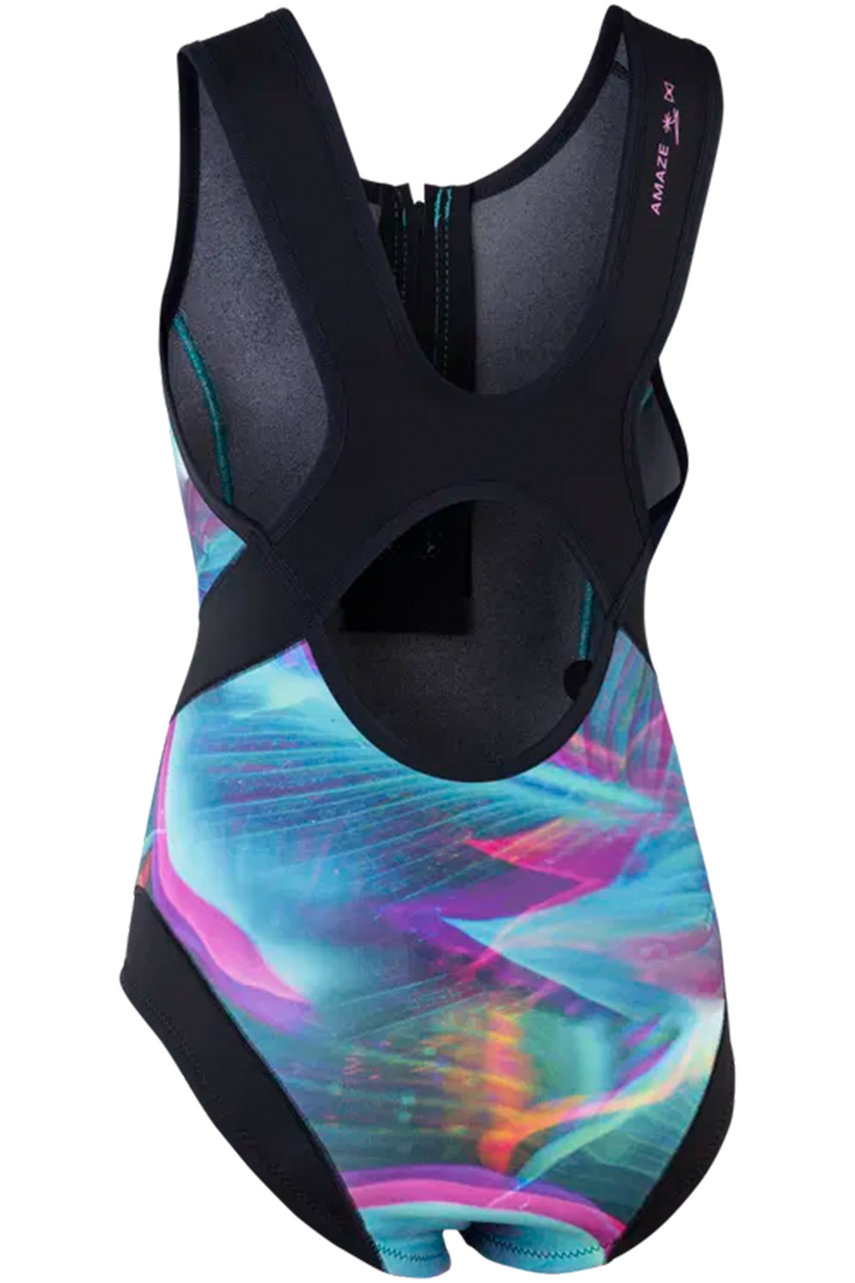 ION-Amaze V-Back 1.5 Shorty Frontzip 2025 Combinaison Néoprène Femmes