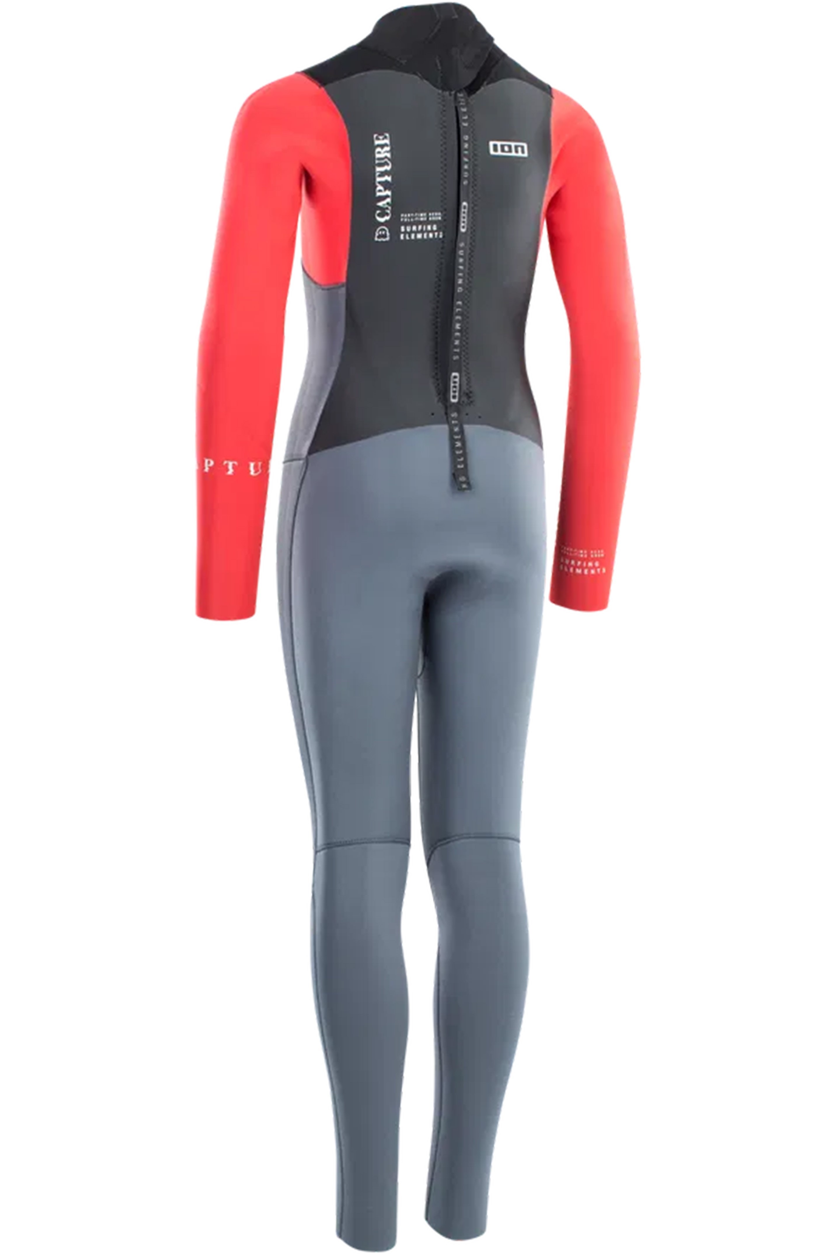 ION-Capture 4/3 Backzip 2025 Combinaison Néoprène Enfant