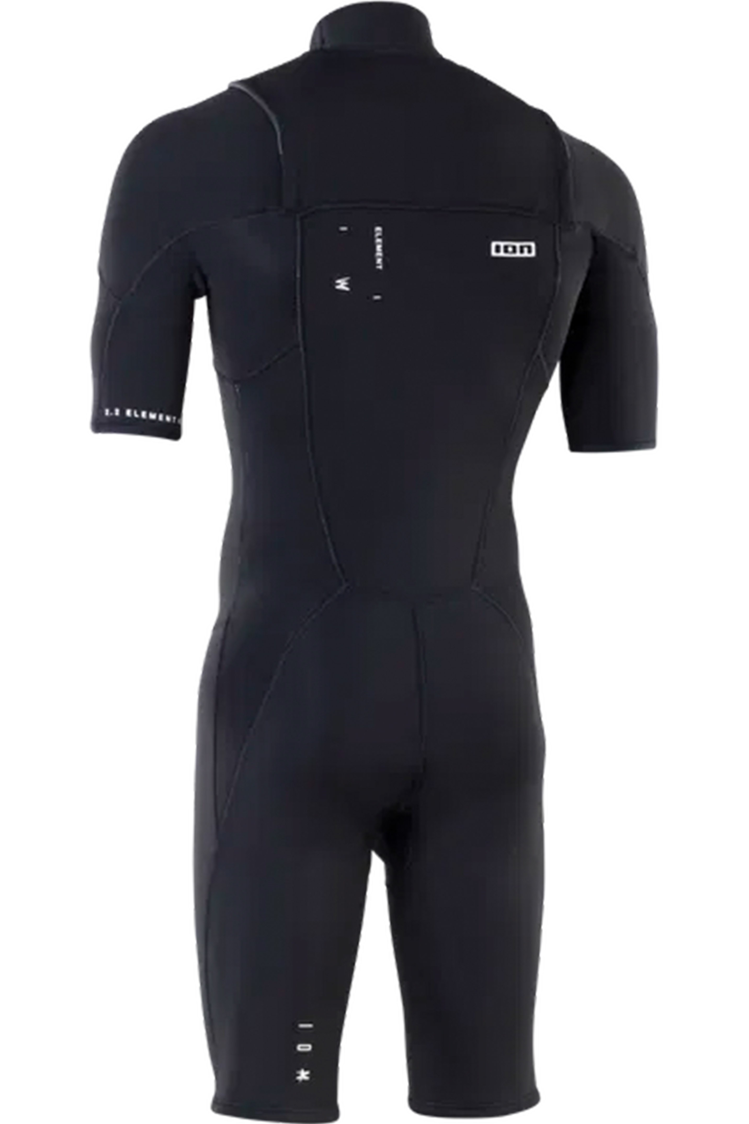 ION-Element 2/2 Shorty Manches Courtes Frontzip 2025 Combinaison Néoprène