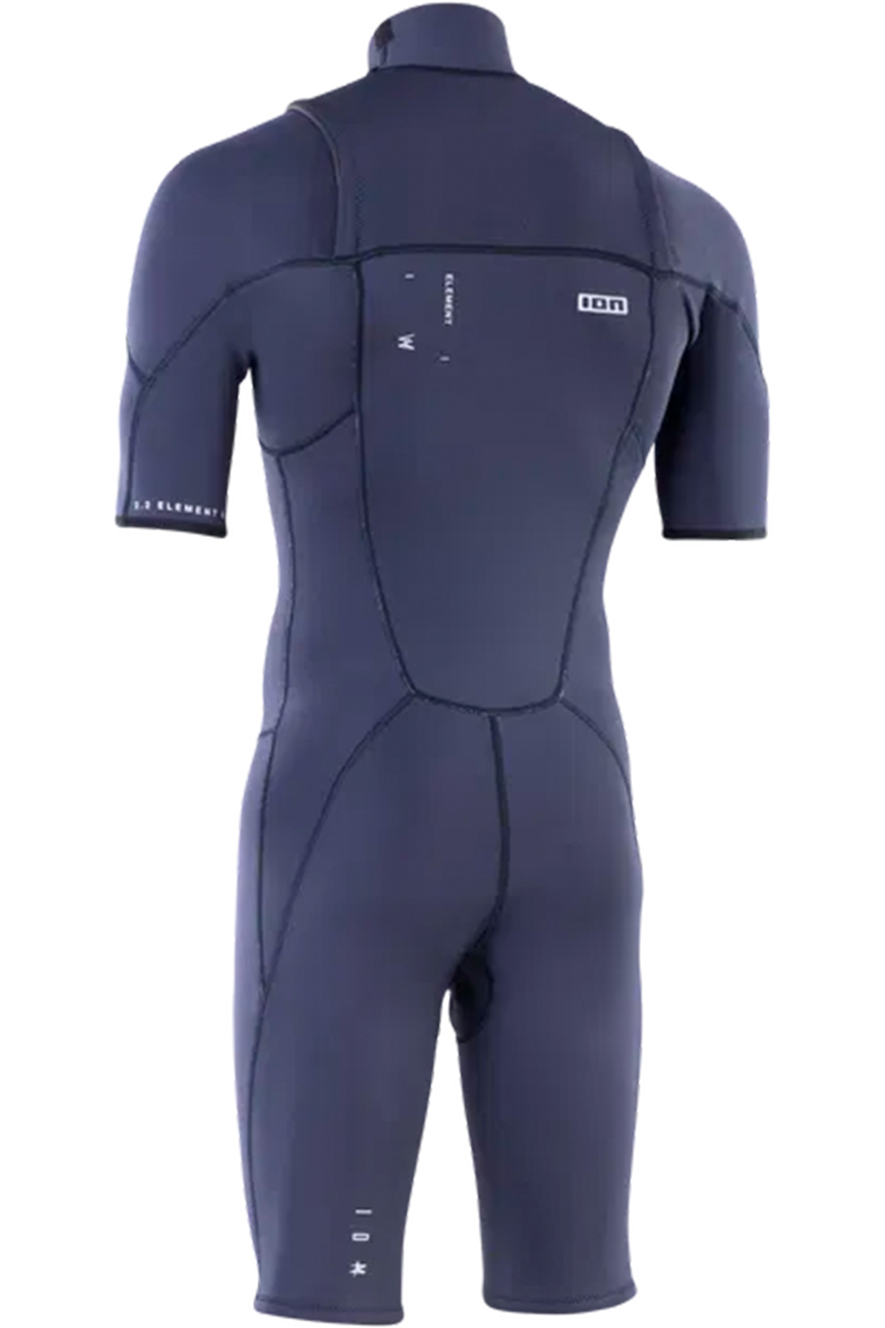 ION-Element 2/2 Shorty Manches Courtes Frontzip 2025 Combinaison Néoprène