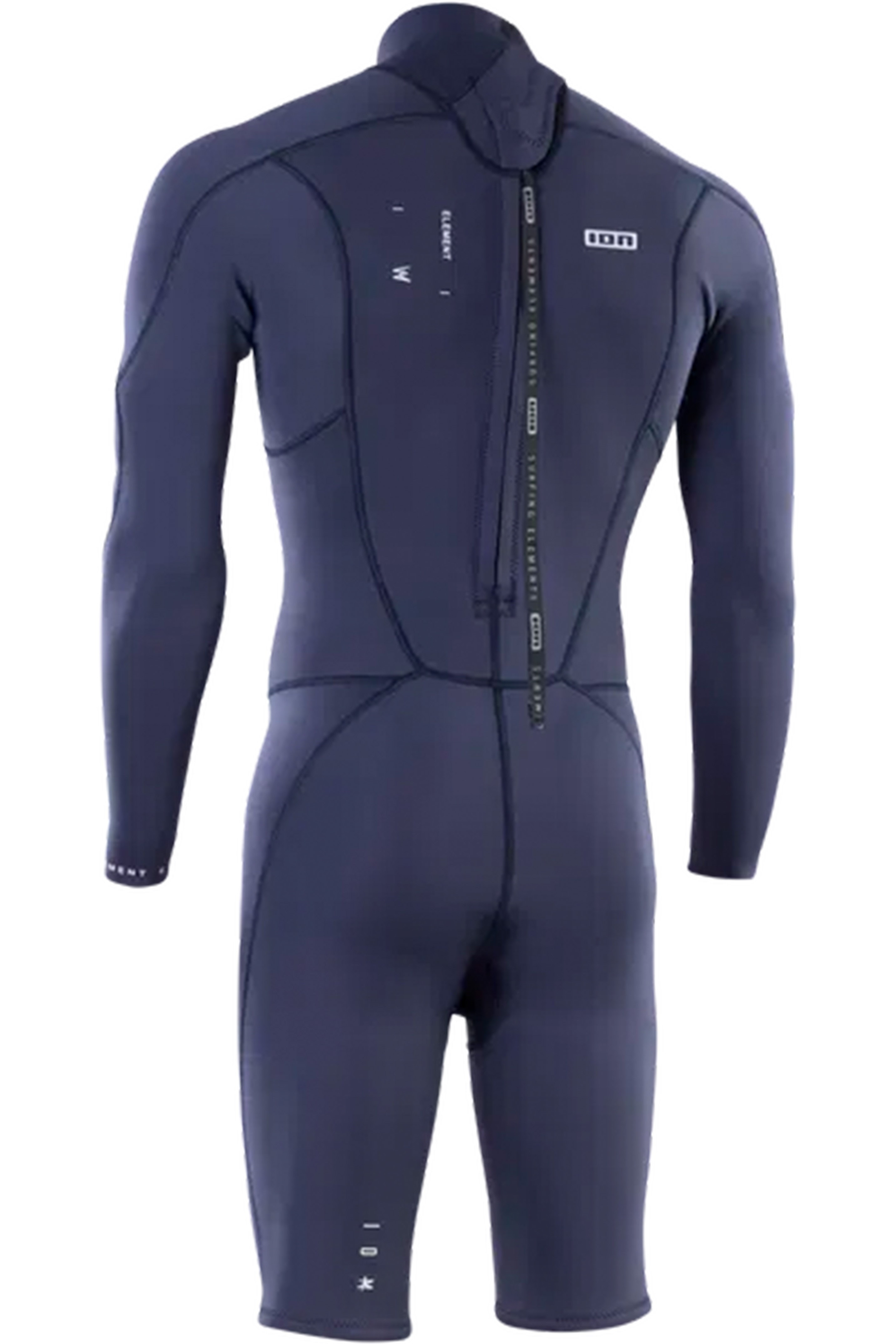 ION-Element 2/2 Shorty Manches Longues Backzip 2025 Combinaison Néoprène
