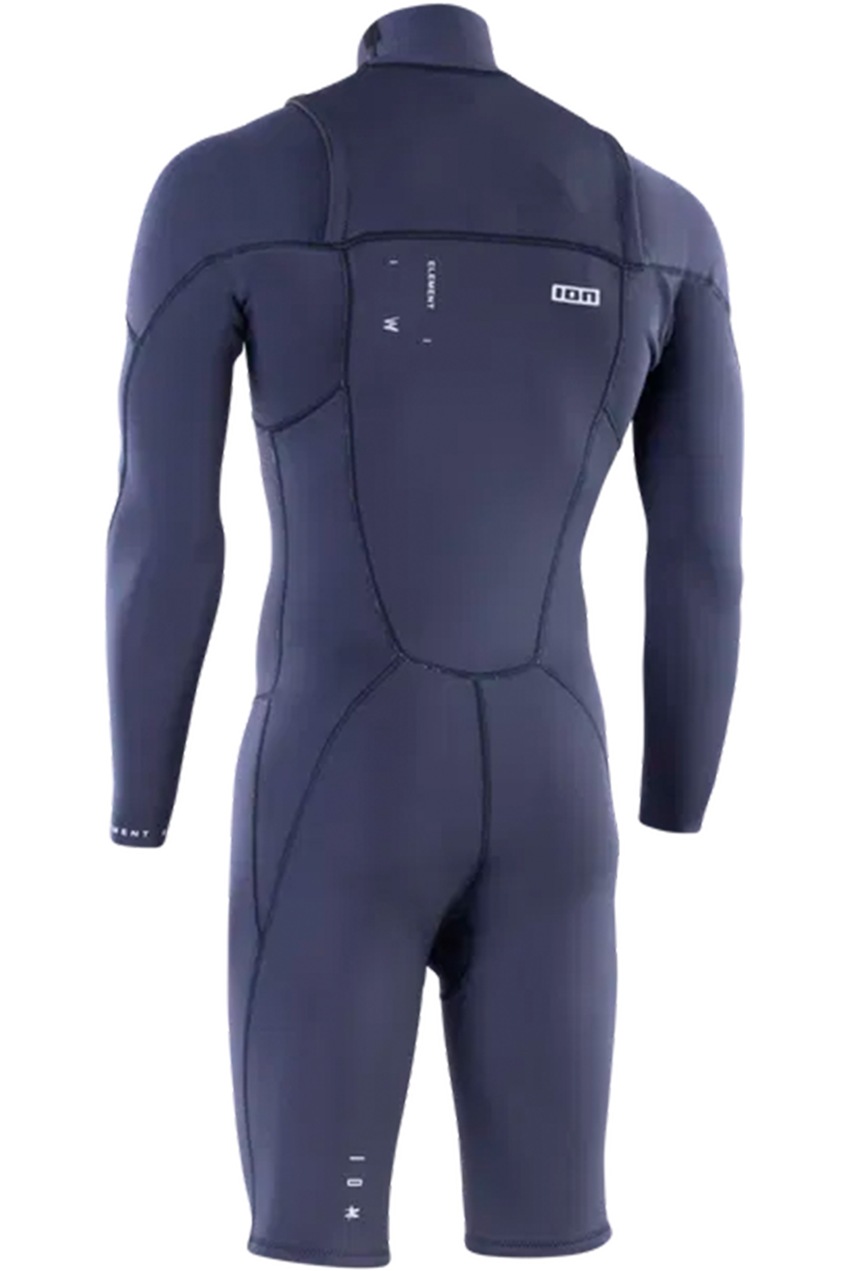 ION-Element 2/2 Shorty Manches Longues Frontzip 2025 Combinaison Néoprène