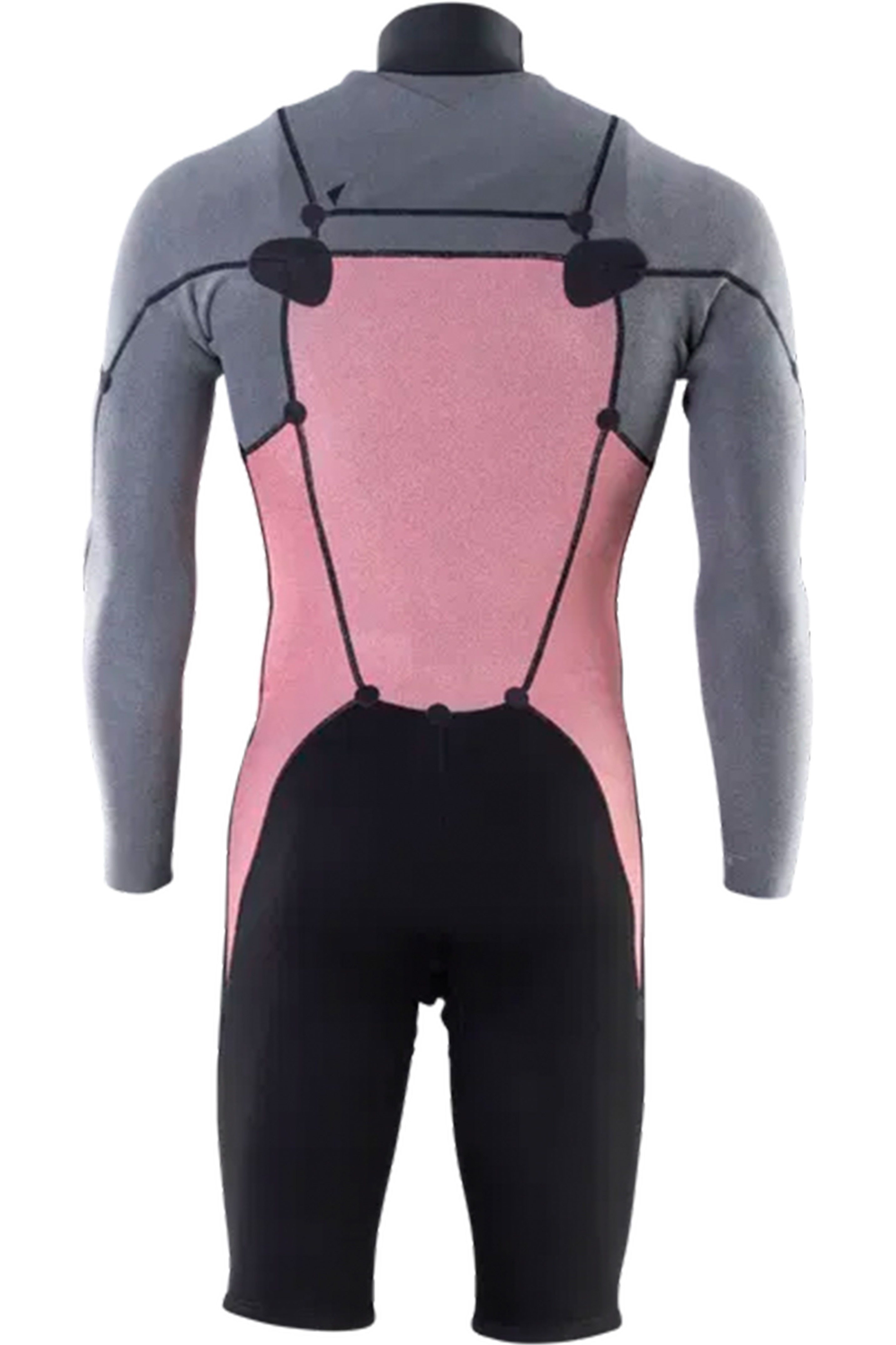 ION-Element 2/2 Shorty Manches Longues Frontzip 2025 Combinaison Néoprène