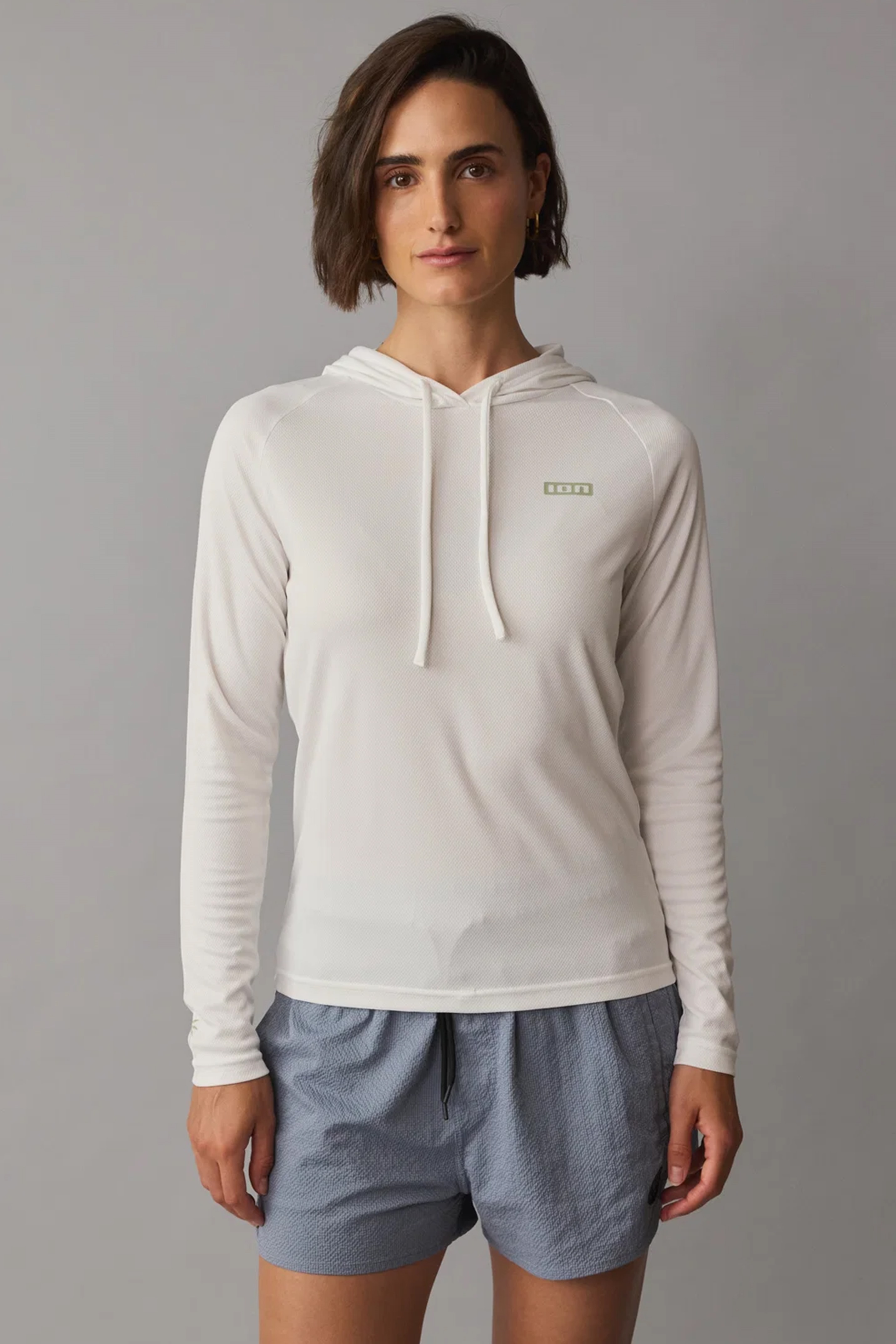 ION-Wetshirt Hood LS Women