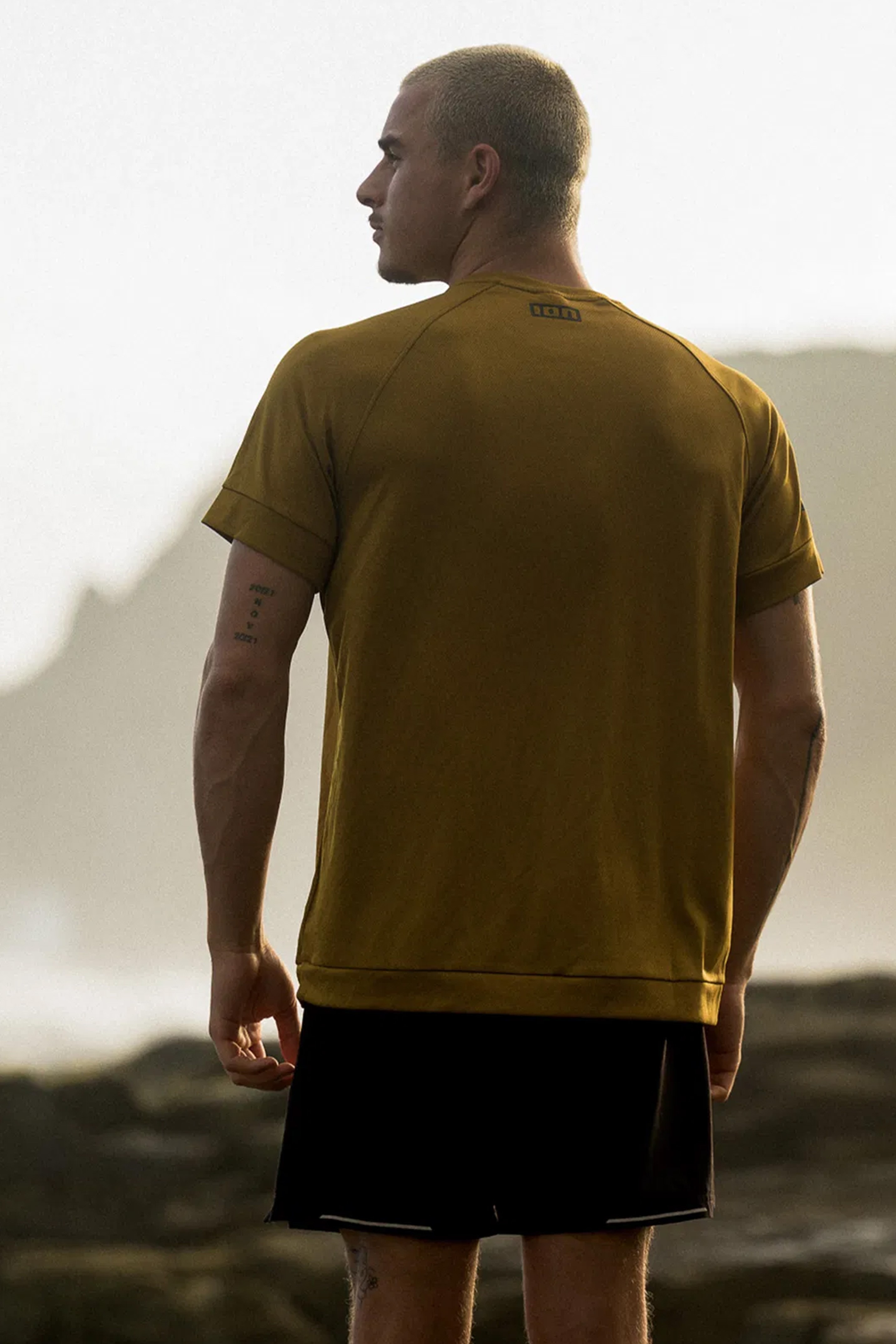 ION-Wetshirt Men S/S Lycra Manches Courtes