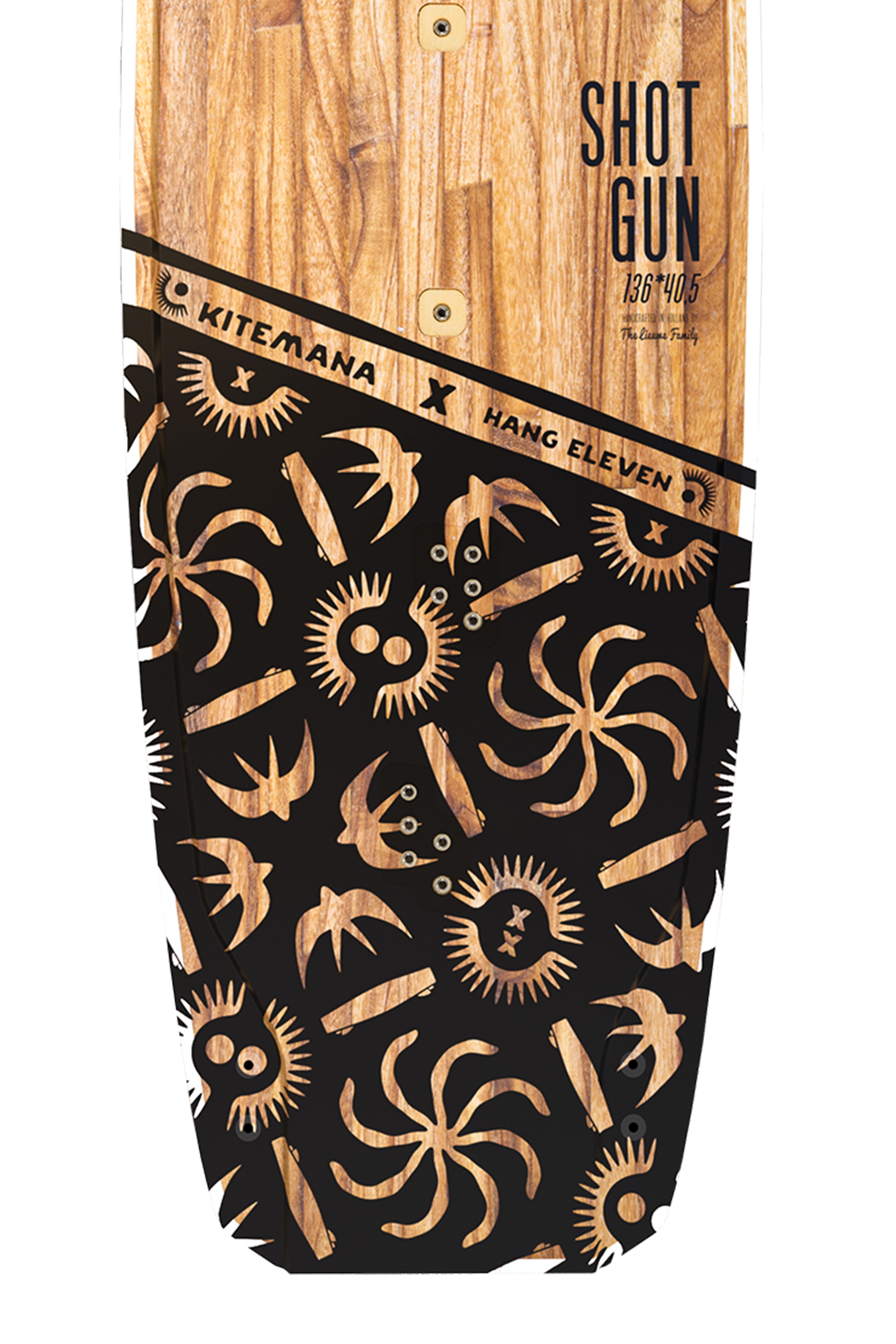 Lieuwe-Shotgun United by Wind | Kitemana X Hang Eleven Planche de Kite