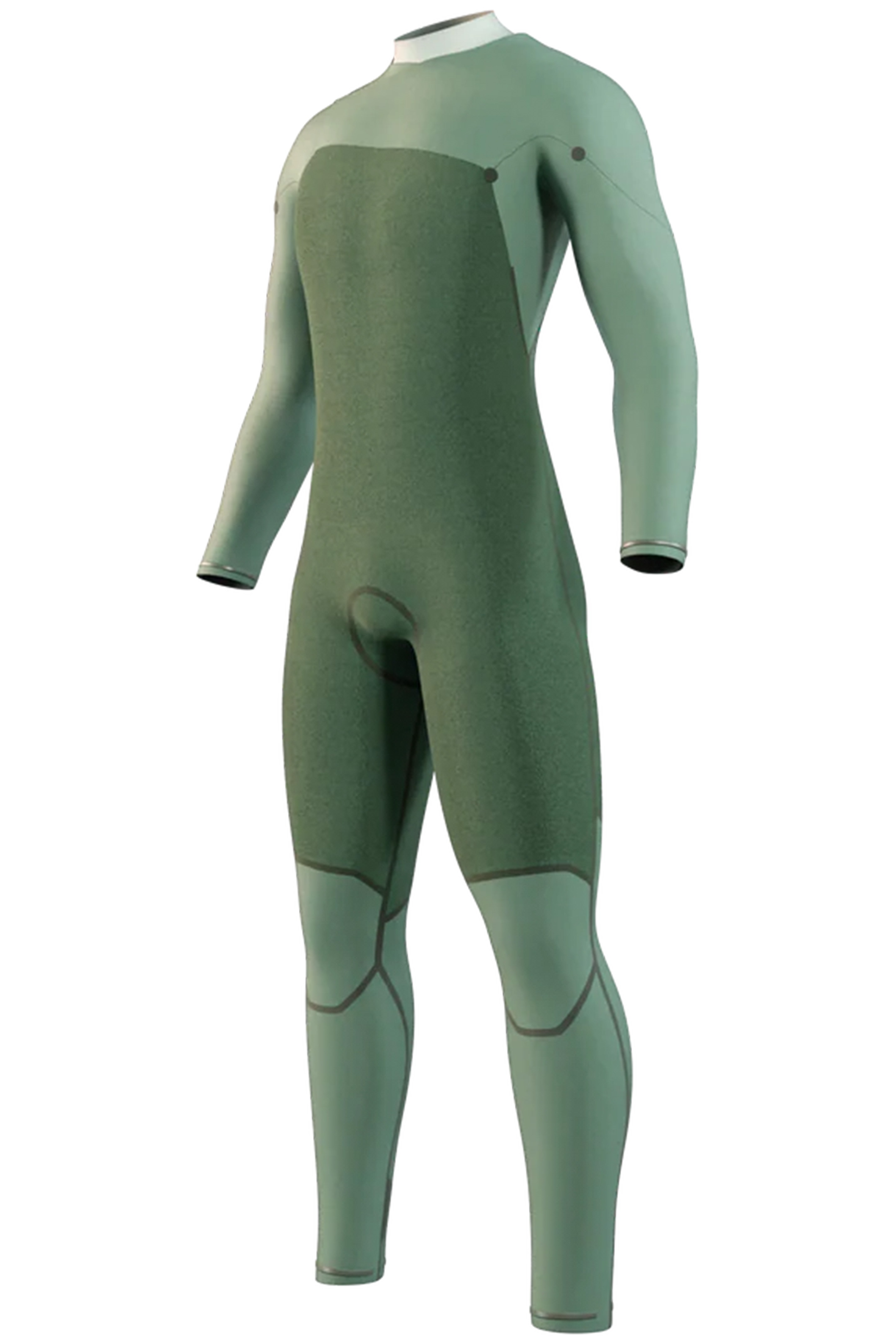 Mystic-Motion 3/2 Frontzip Combinaison Néoprène
