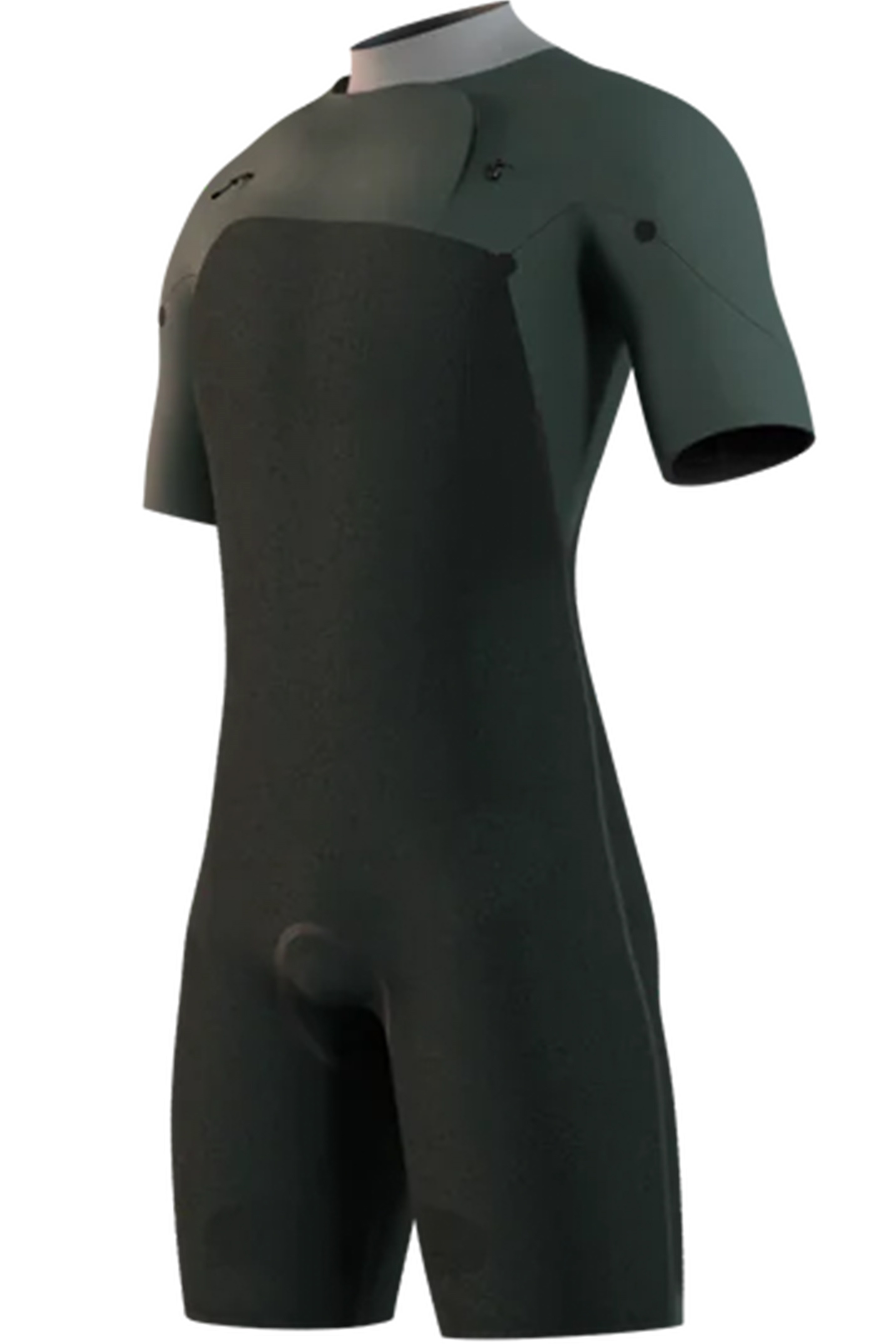 Mystic-Motion Shorty 3/2 Frontzip Combinaison Néoprène