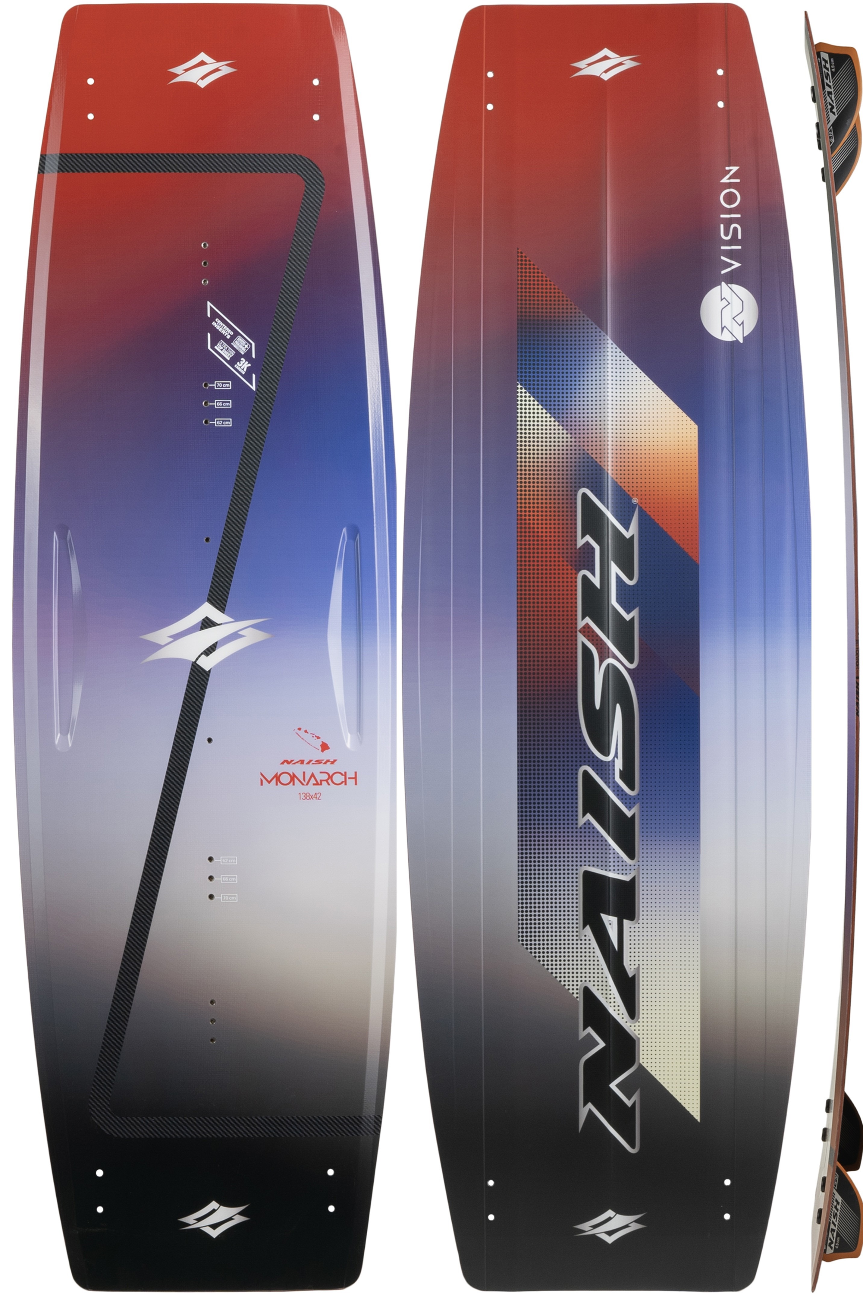 Naish-Monarch Nvision 2025 planche de kite