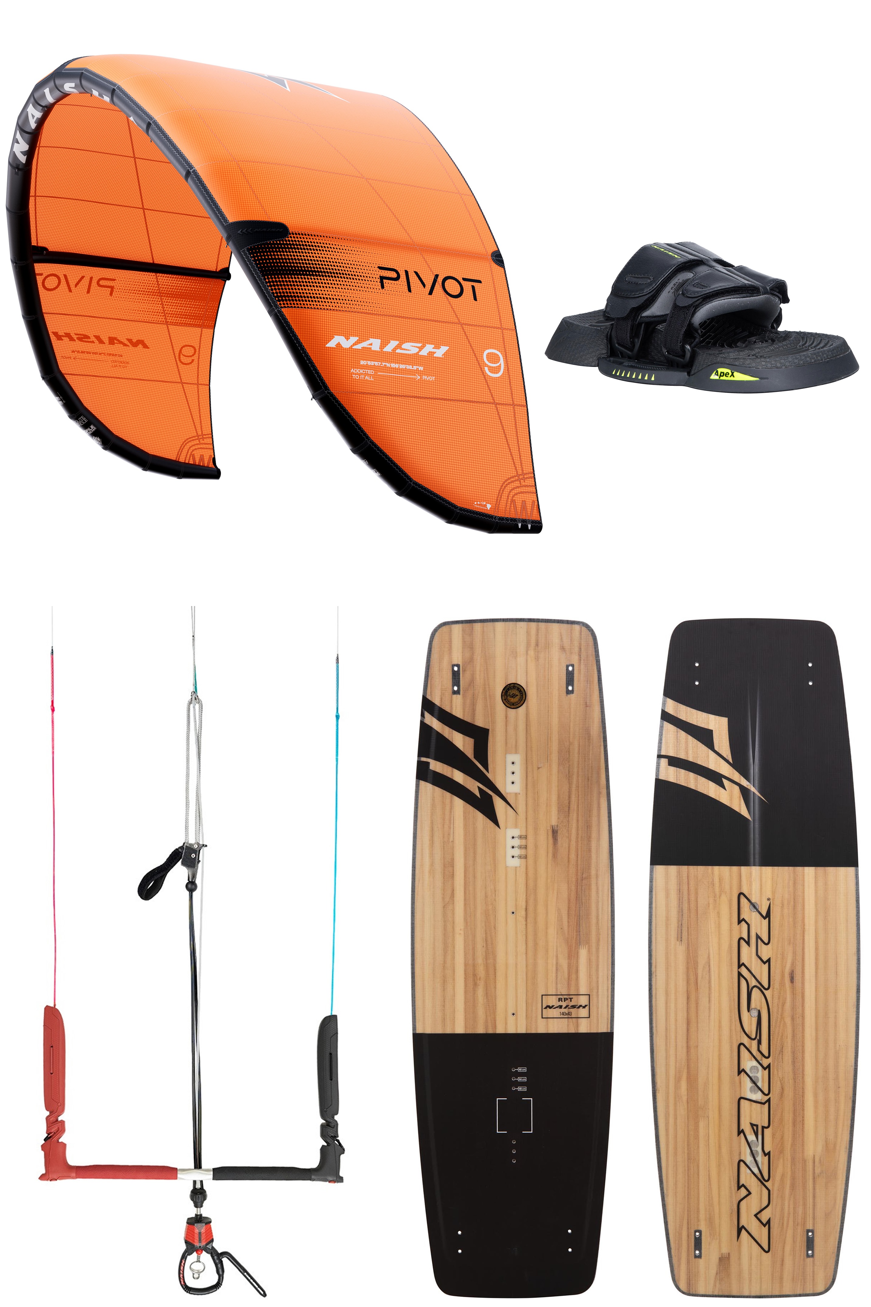 Naish-Pivot 2026 + RPT 2026 Kitesurf Set