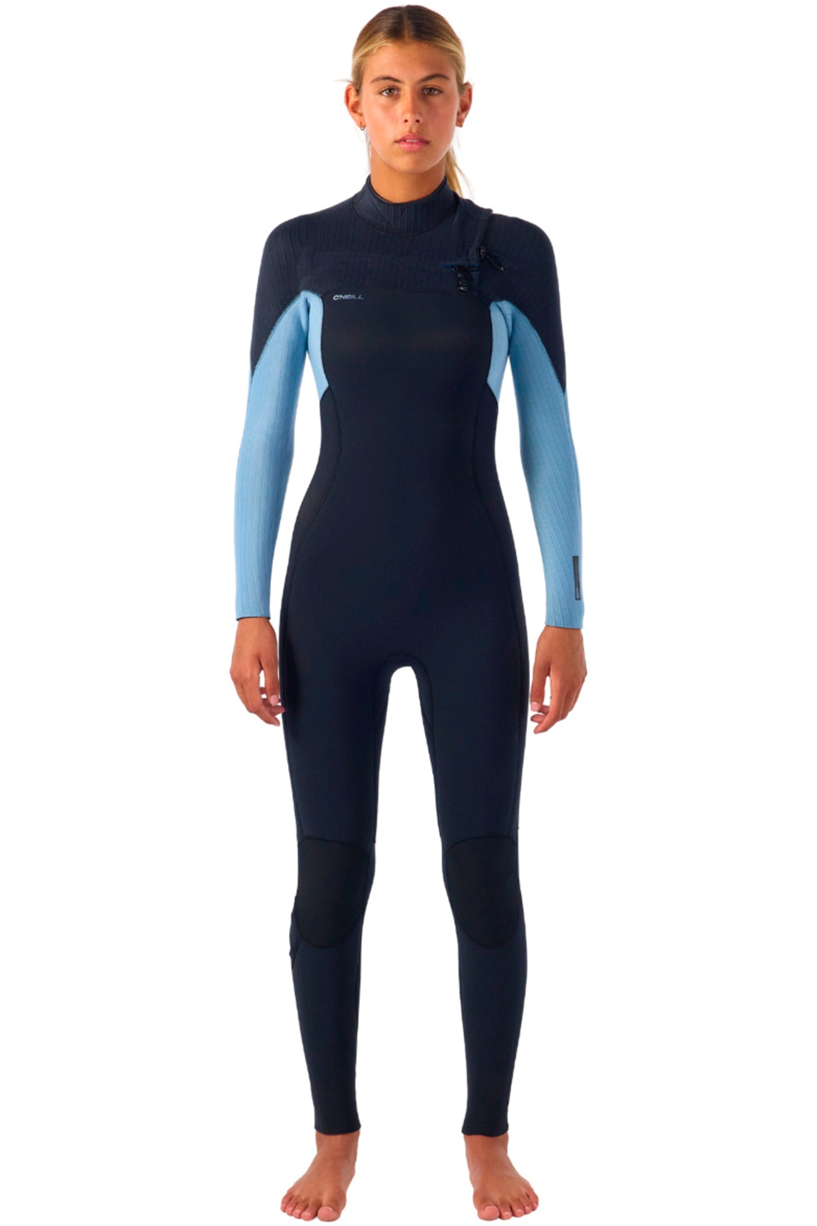 ONeill-Hyperfreak 5/4+ Chest Zip Combinaison Néoprène Femme