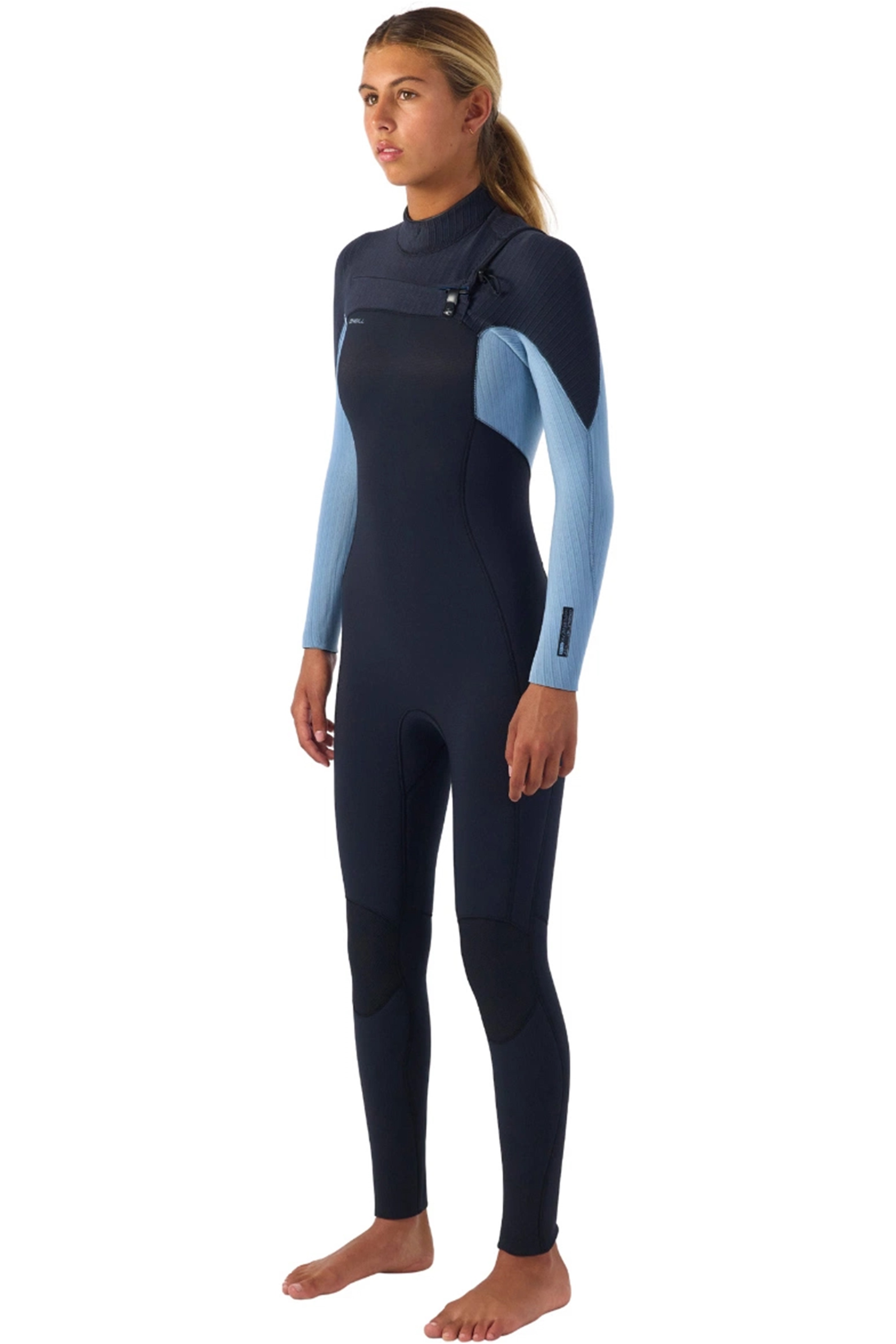 ONeill-Hyperfreak 5/4+ Chest Zip Combinaison Néoprène Femme