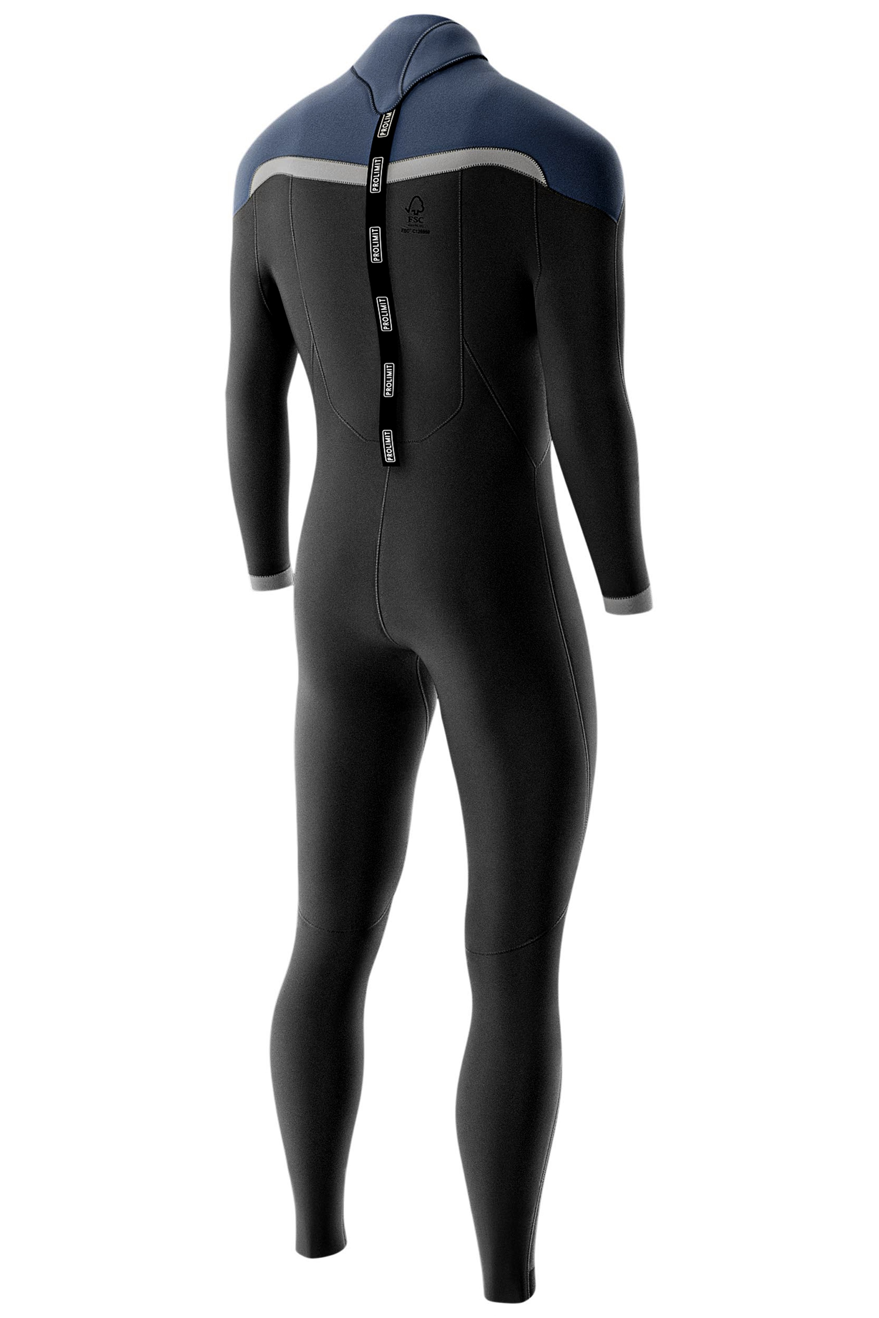 Prolimit-Ace Steamer V-Zip 3/2 Combinaison Néoprène Homme
