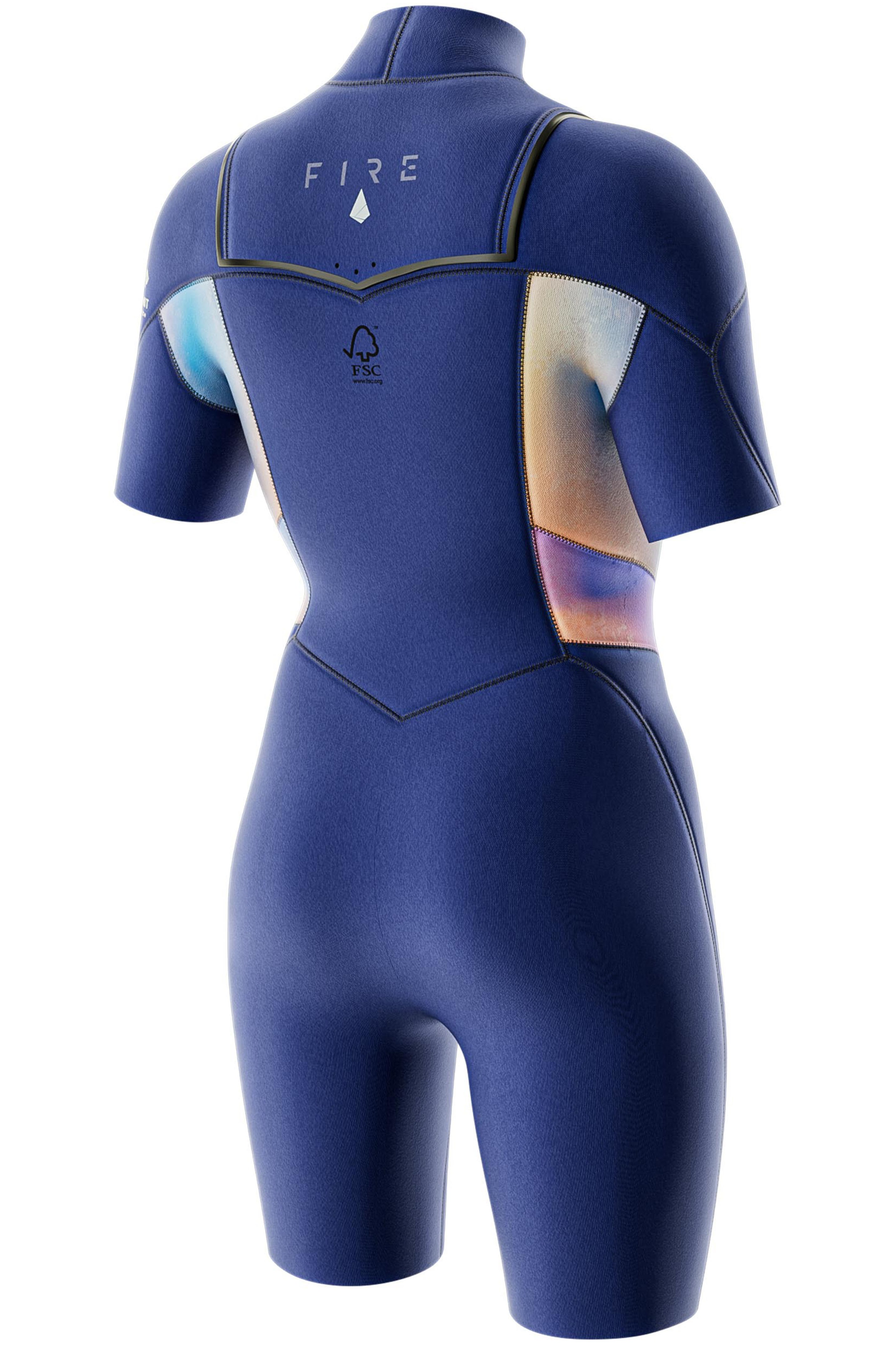 Prolimit-Fire 2/2 Shorty Double Frontzip 2025 Combinaison Néoprène Femmes
