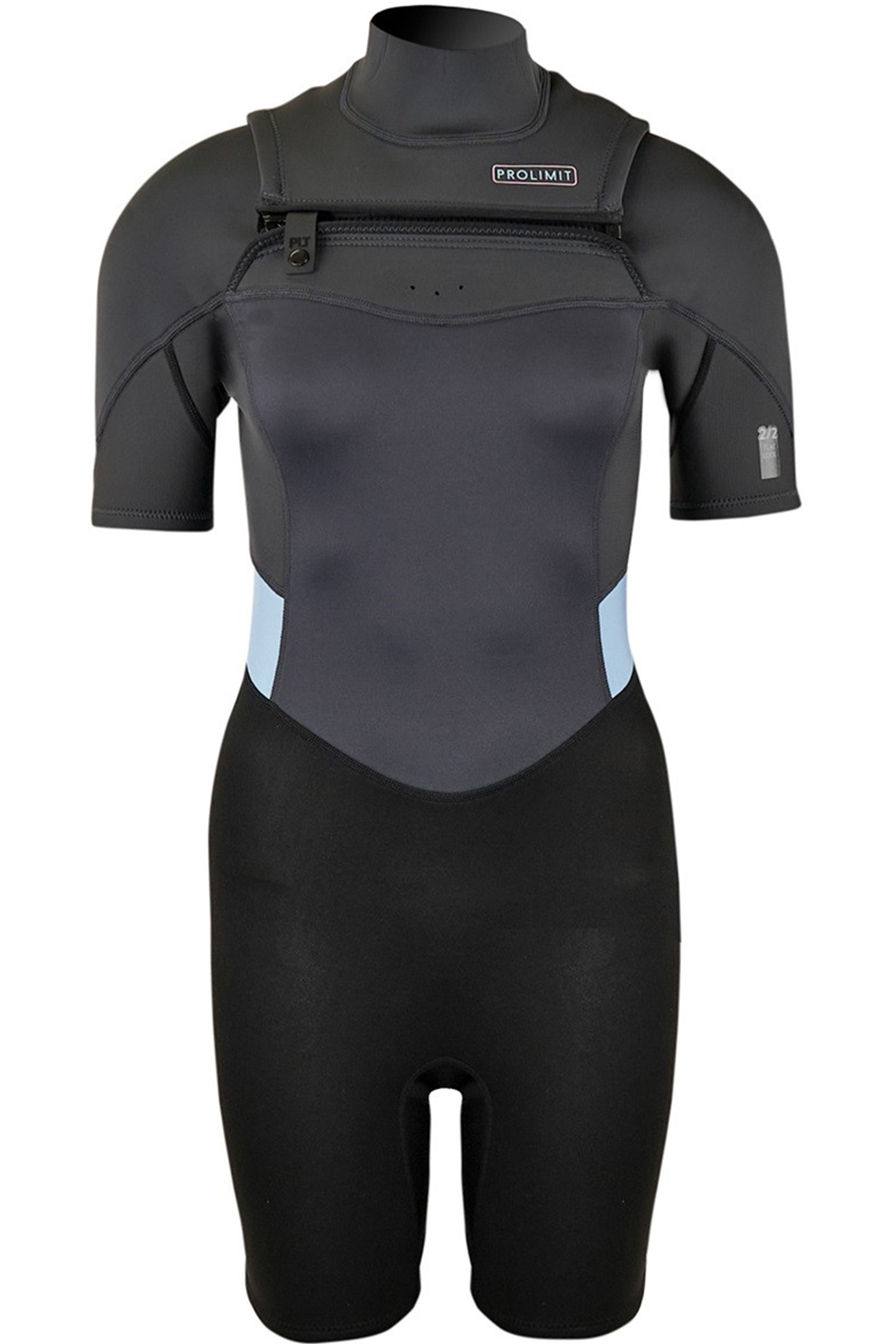 Prolimit-Fire 2/2 Shorty Double Zip Frontal Combinaison Néoprène