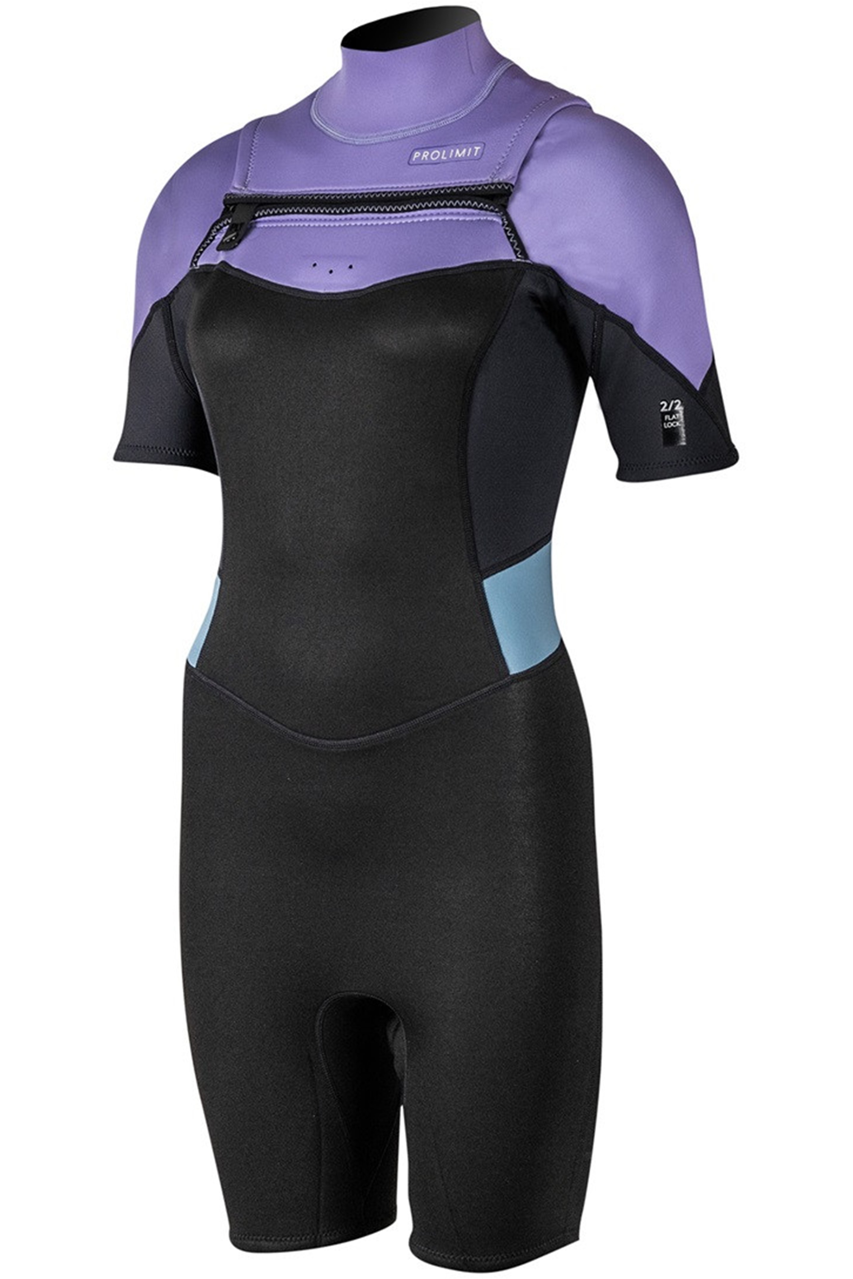 Prolimit-Fire 2/2 Shorty Double Zip Frontal Combinaison Néoprène
